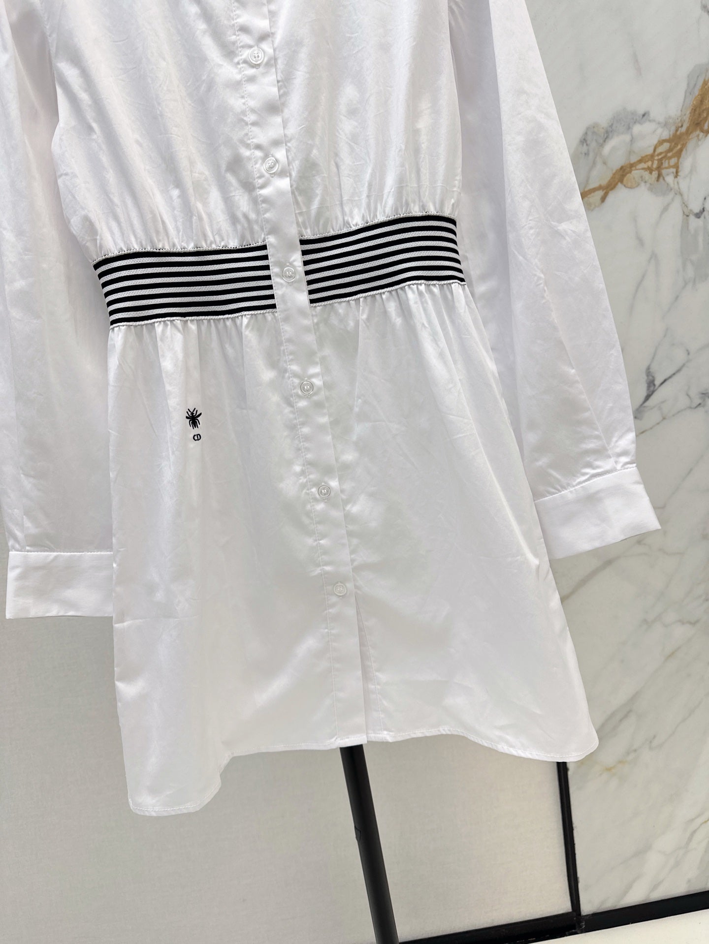 Dio 25ss webbing shirt dress