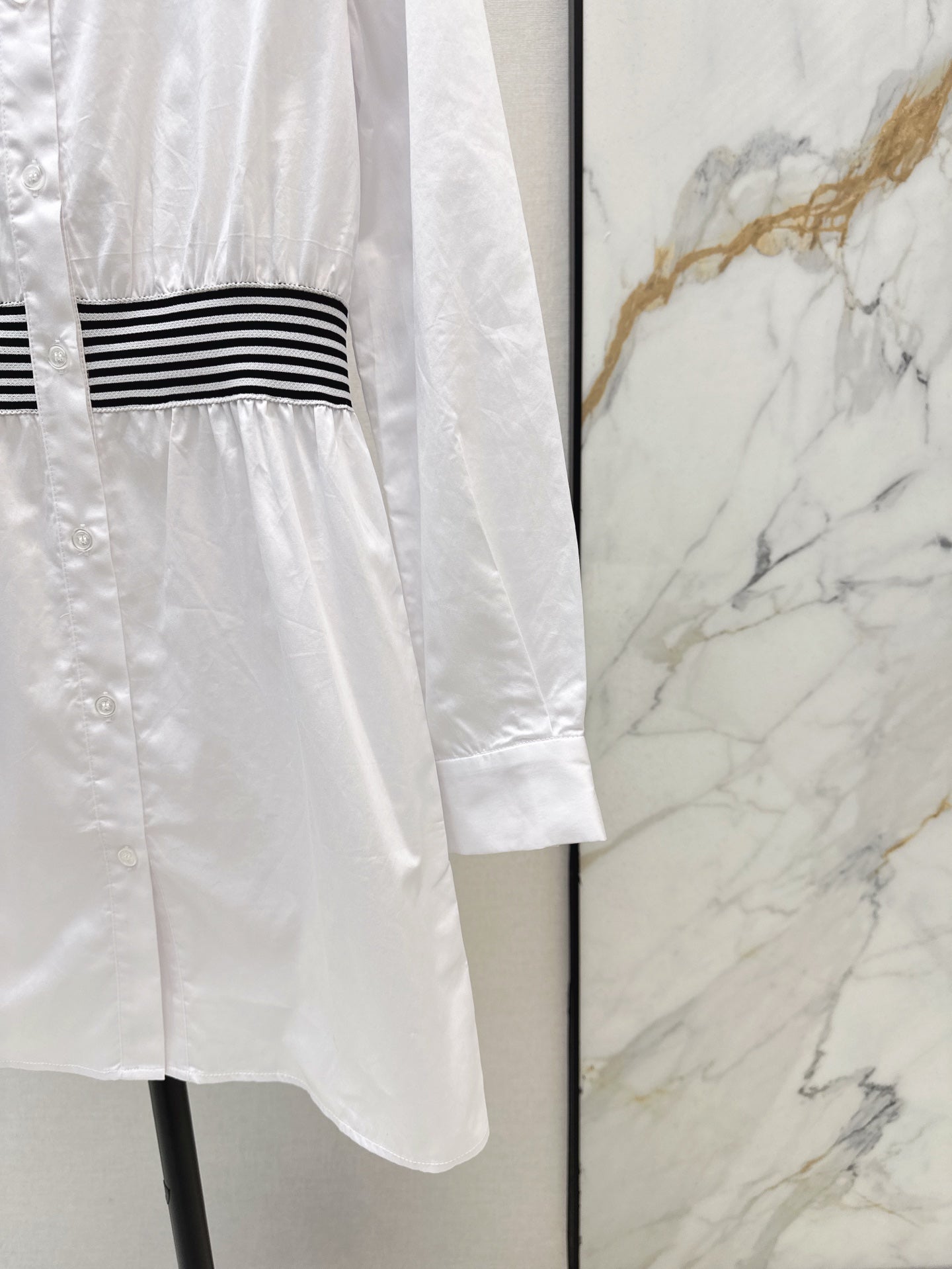 Dio 25ss webbing shirt dress