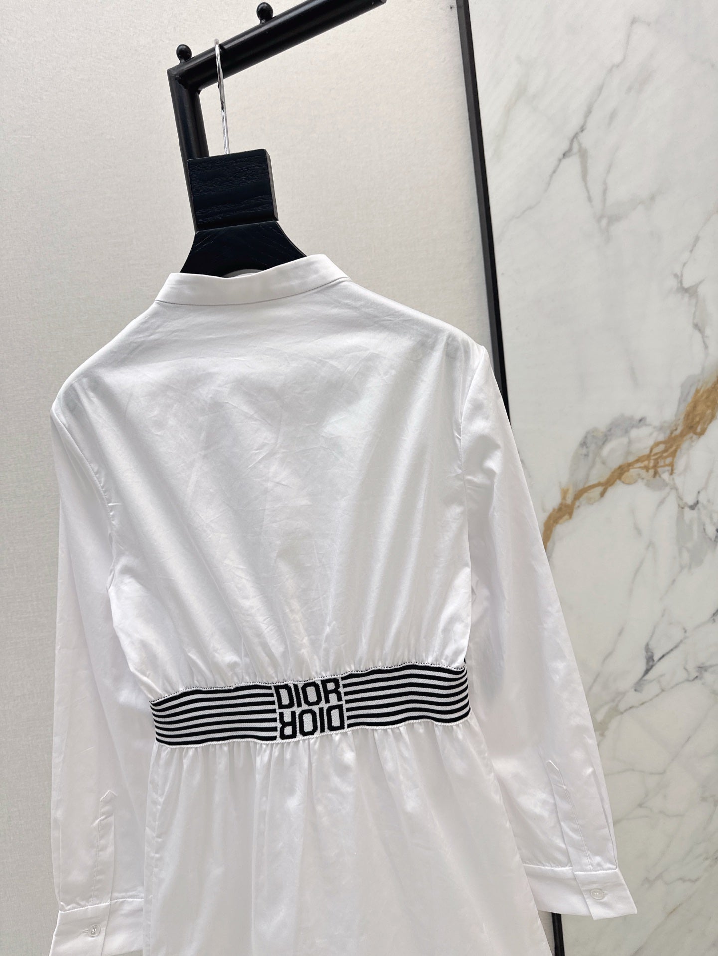 Dio 25ss webbing shirt dress