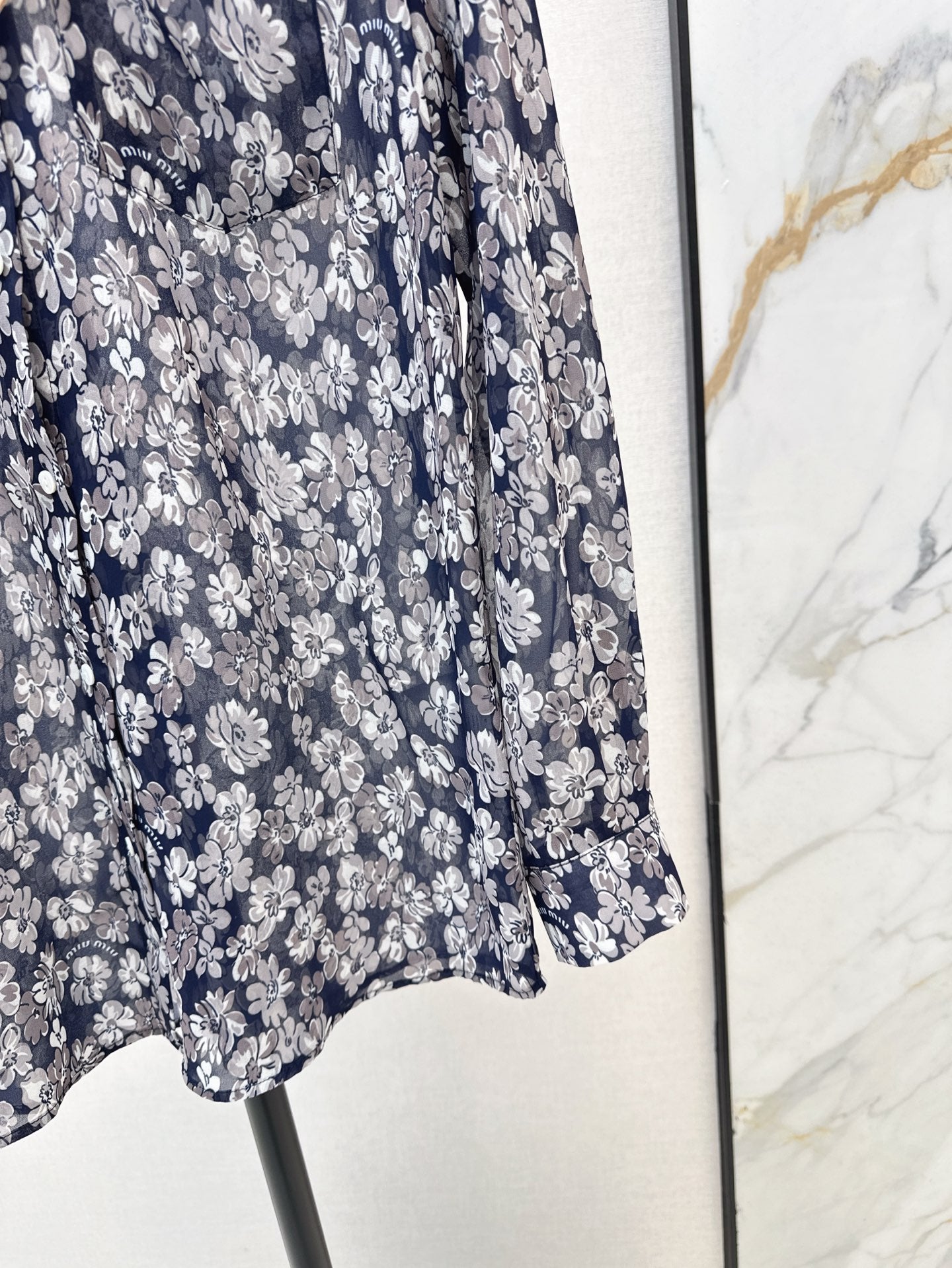 Miu 25ss Flora shirt