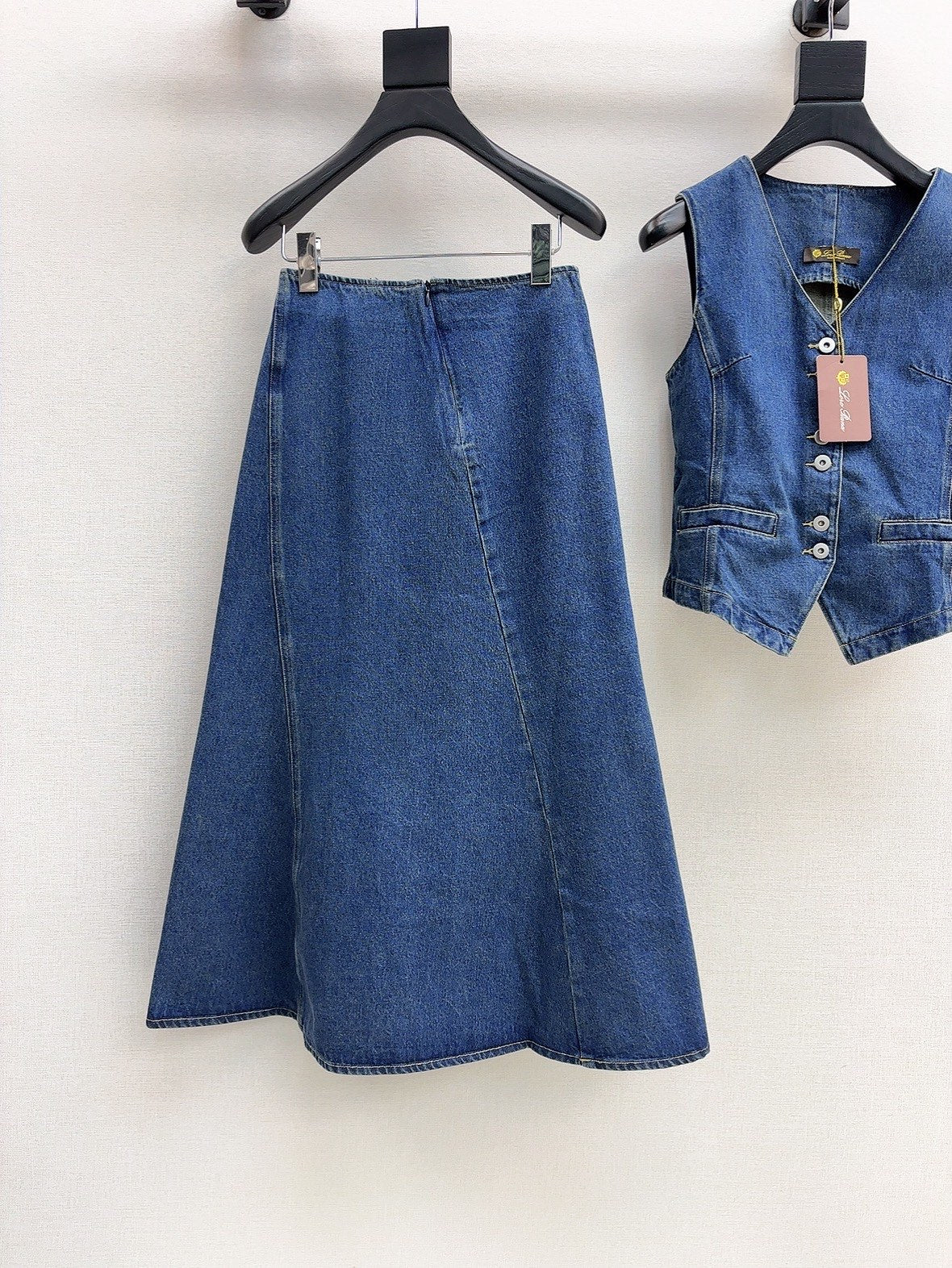 Loro pi 25ss denim suit