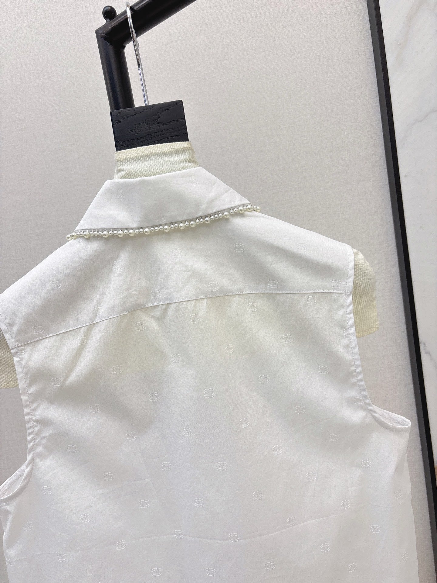 Chan 25ss beaded vest