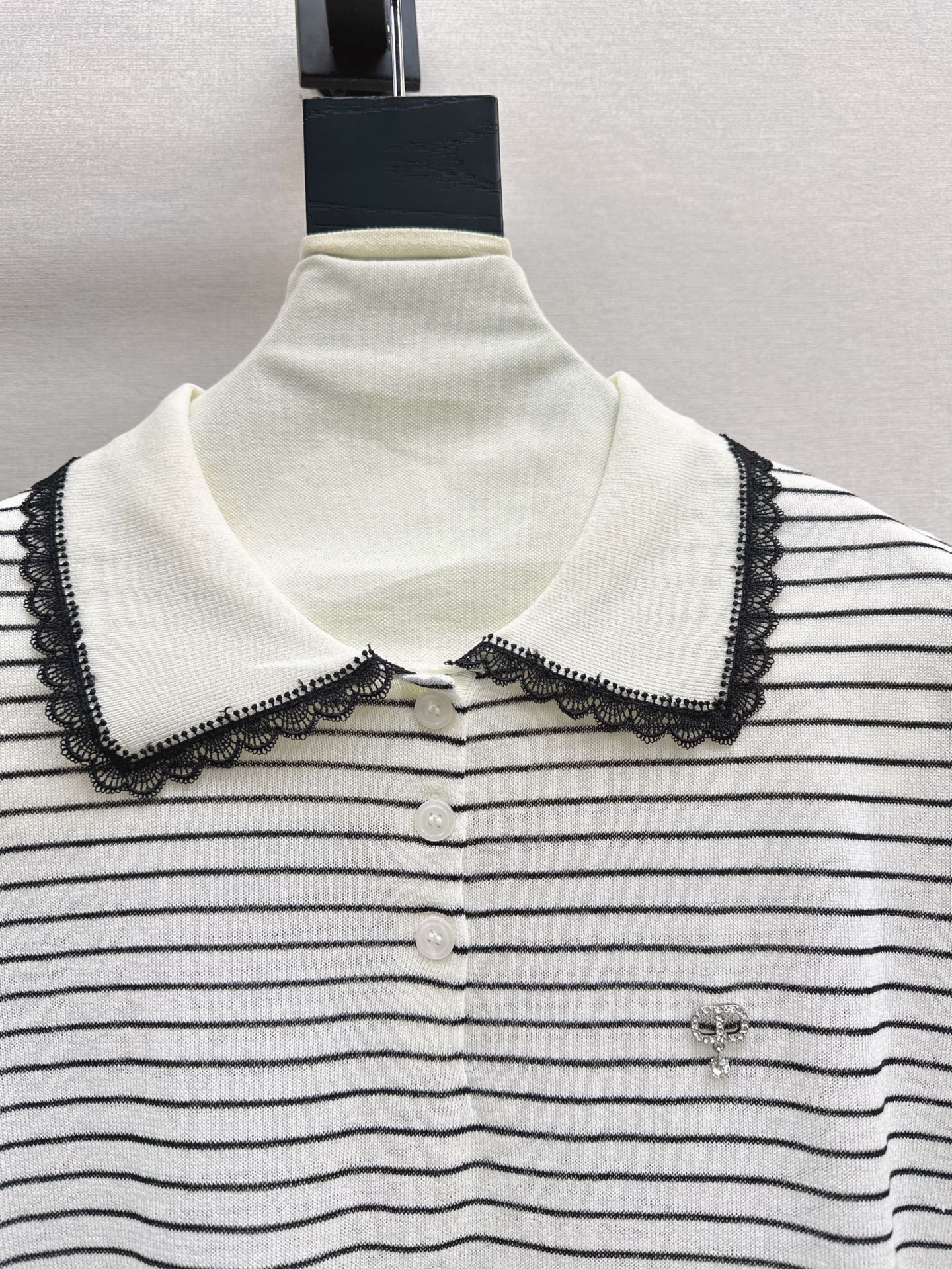 Dio 25ss knit polo shirt