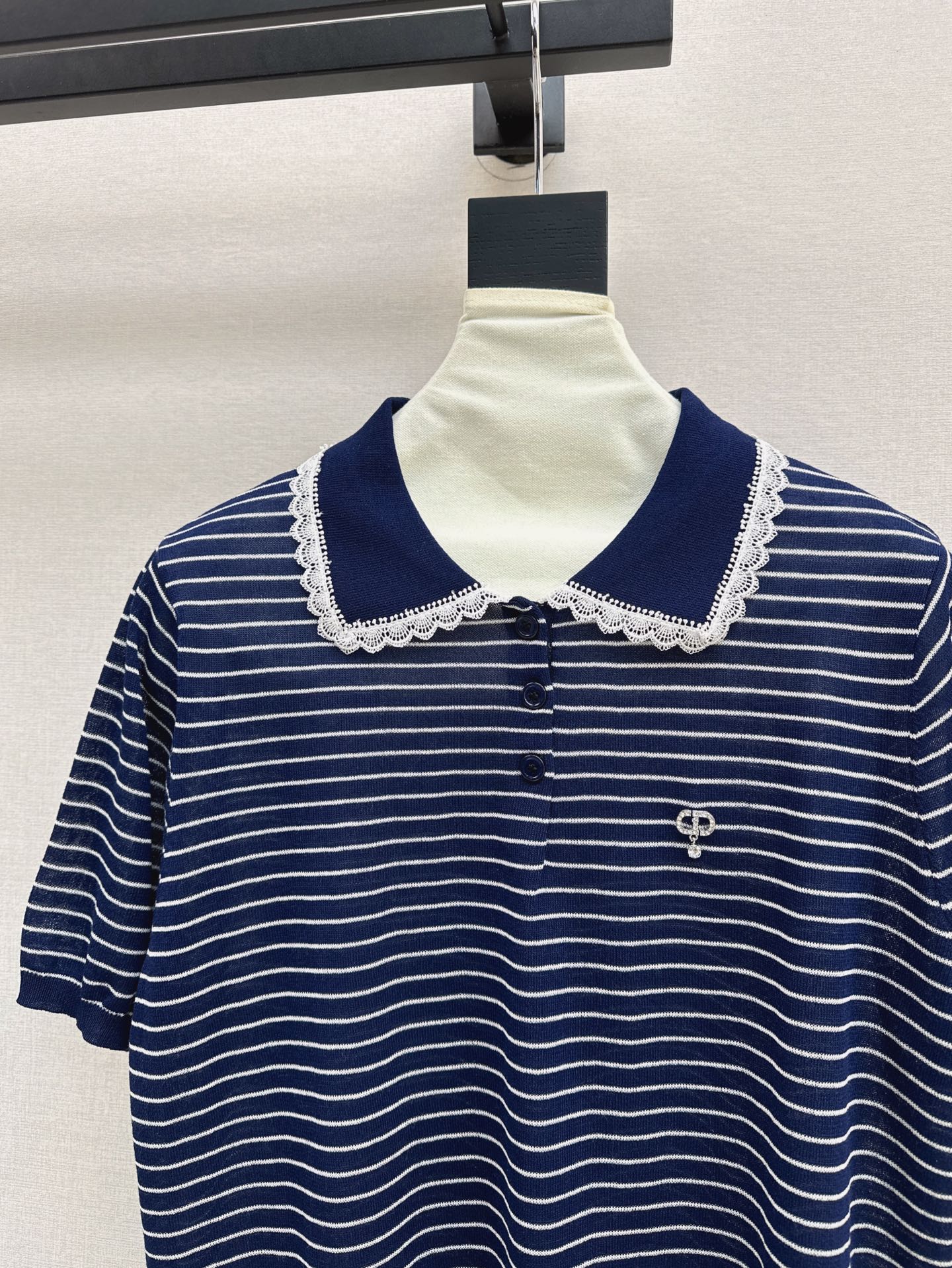 Dio 25ss knit polo shirt