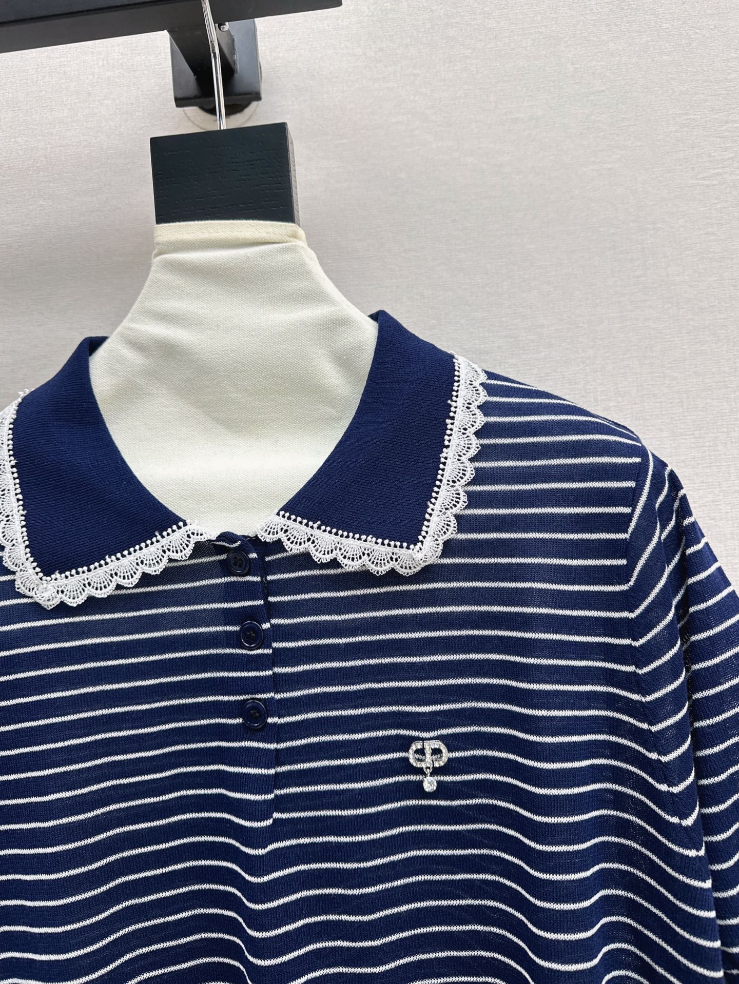 Dio 25ss knit polo shirt