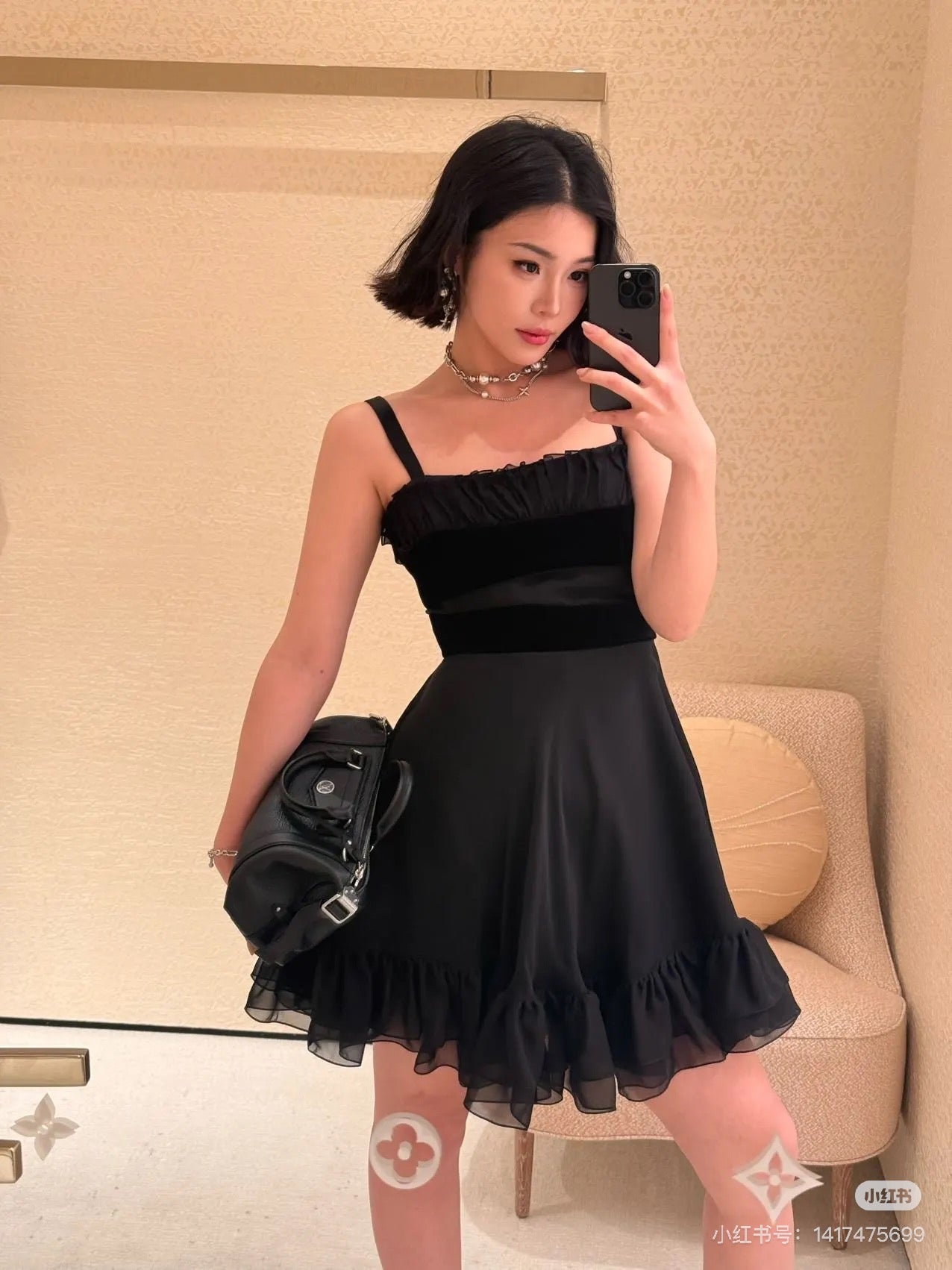 Louis 25ss slip dress