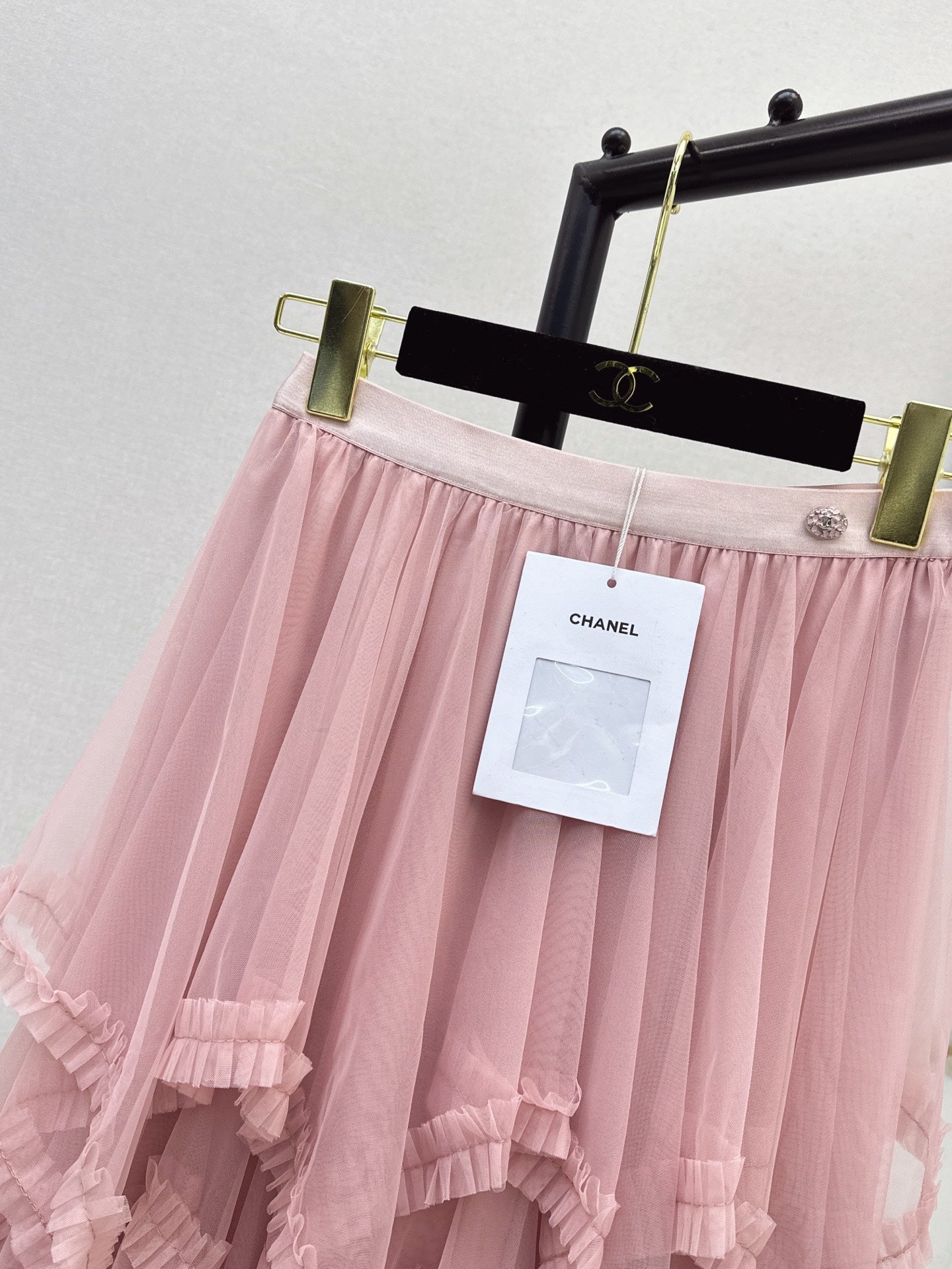 chan 25ss ruffle skirt