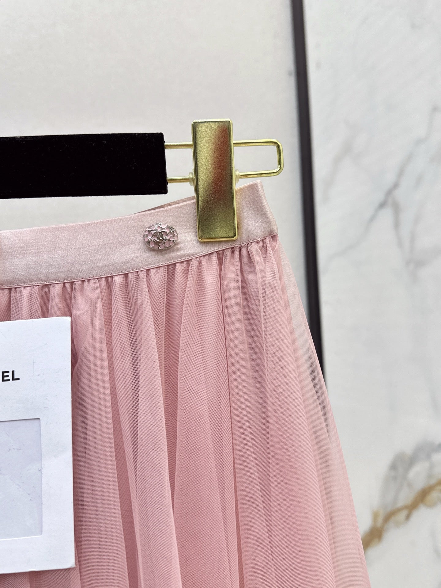 chan 25ss ruffle skirt