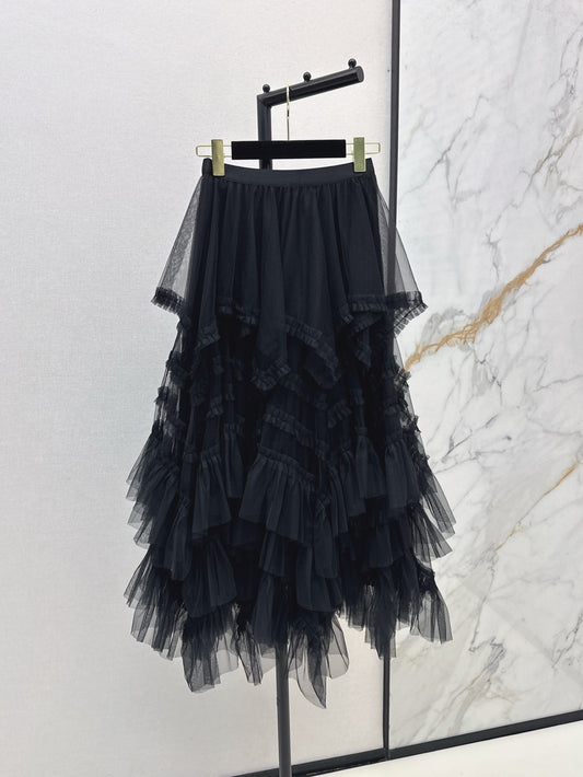 Ch 25ss ruffle skirt