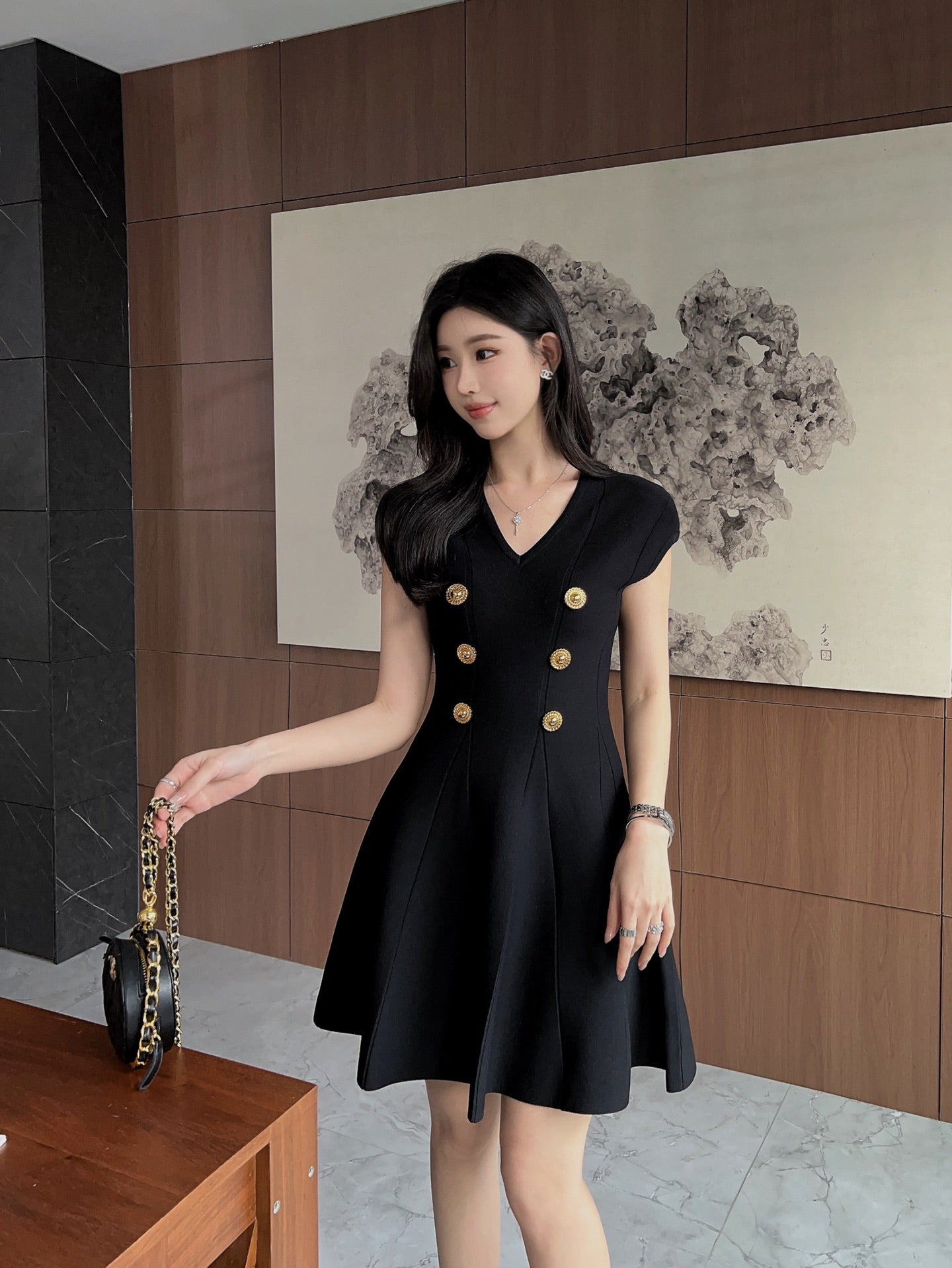 Balma 25ss sleeveless dress