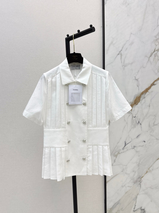 ch 25ss pleated shirt