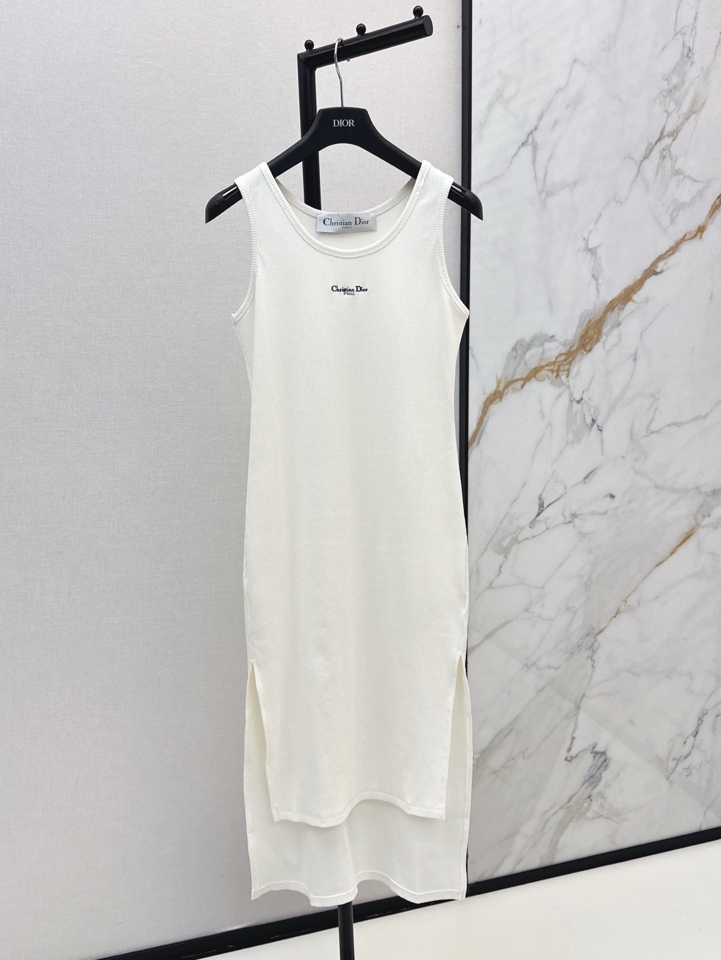 Dio 25ss knit slip dress