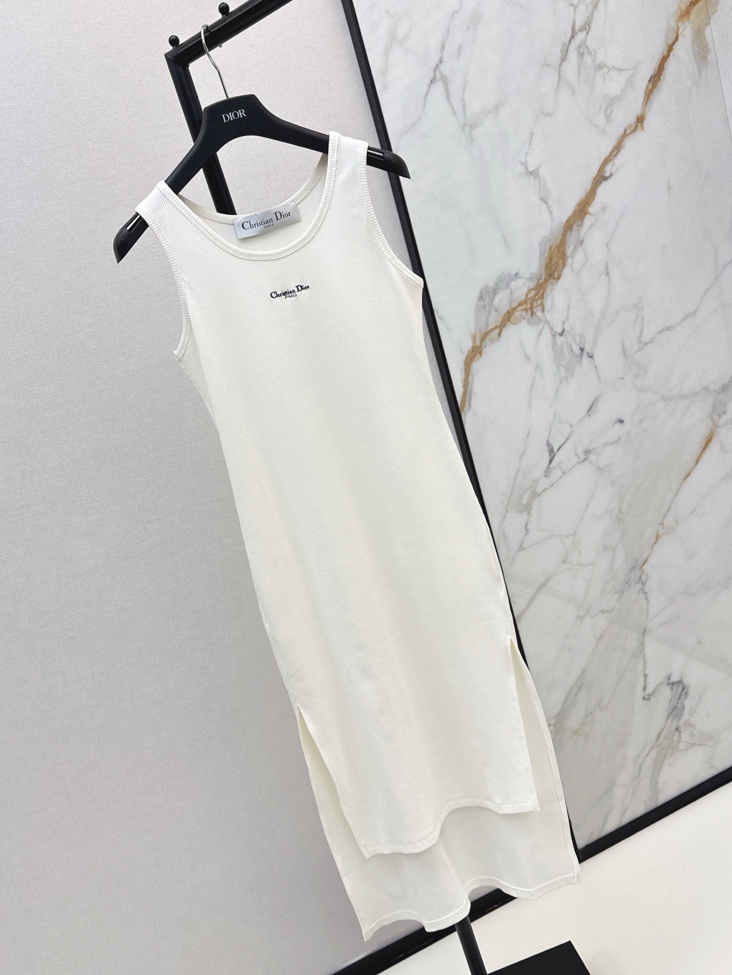 Dio 25ss knit slip dress