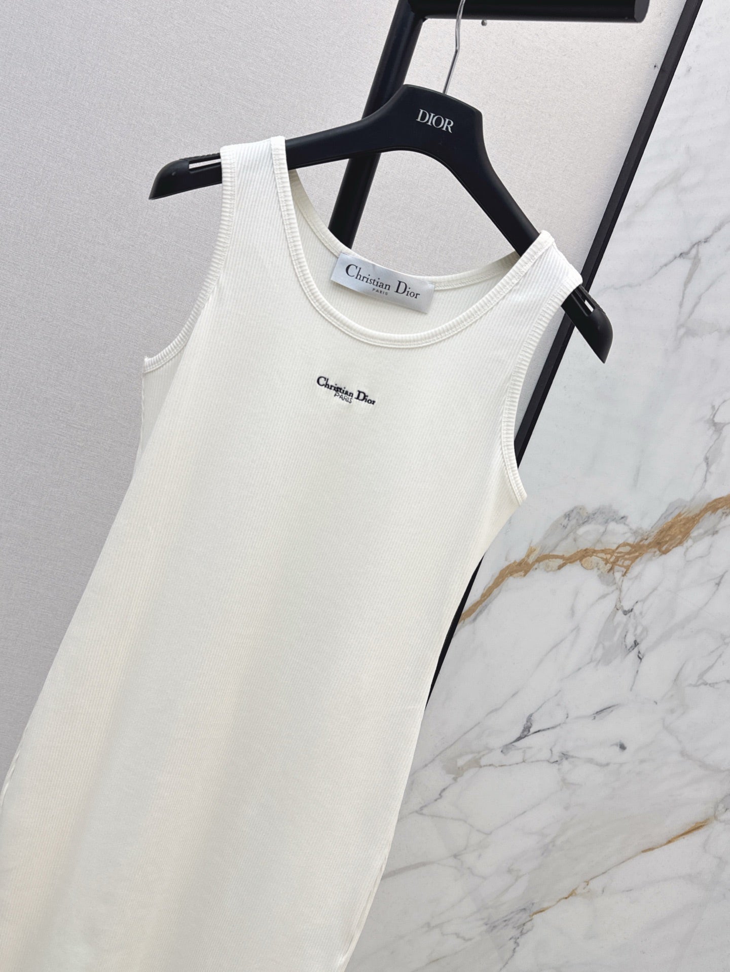 Dio 25ss knit slip dress