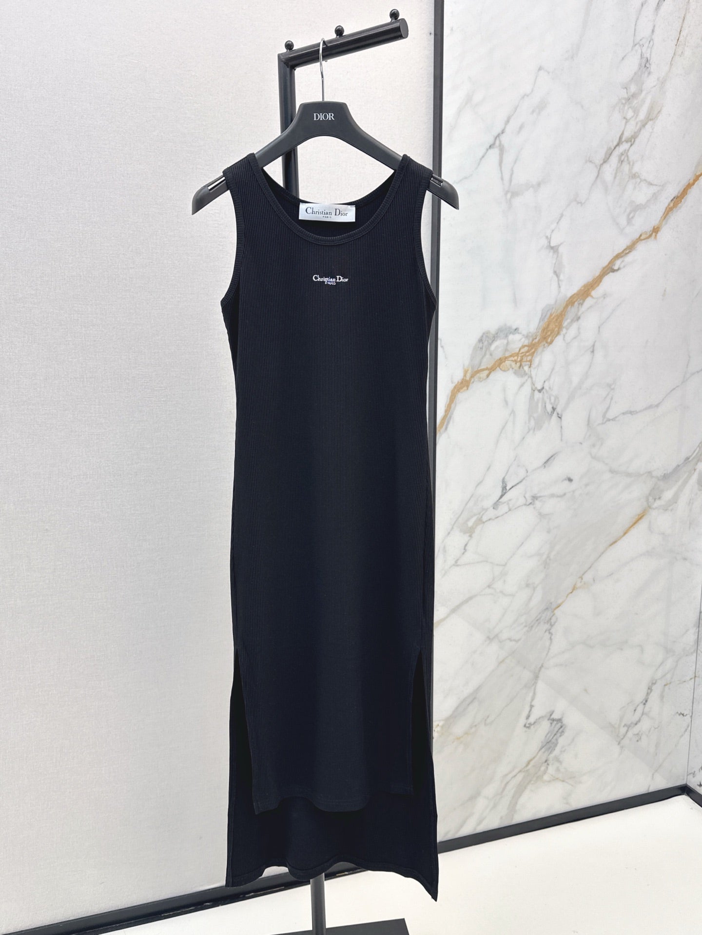 Dio 25ss knit slip dress