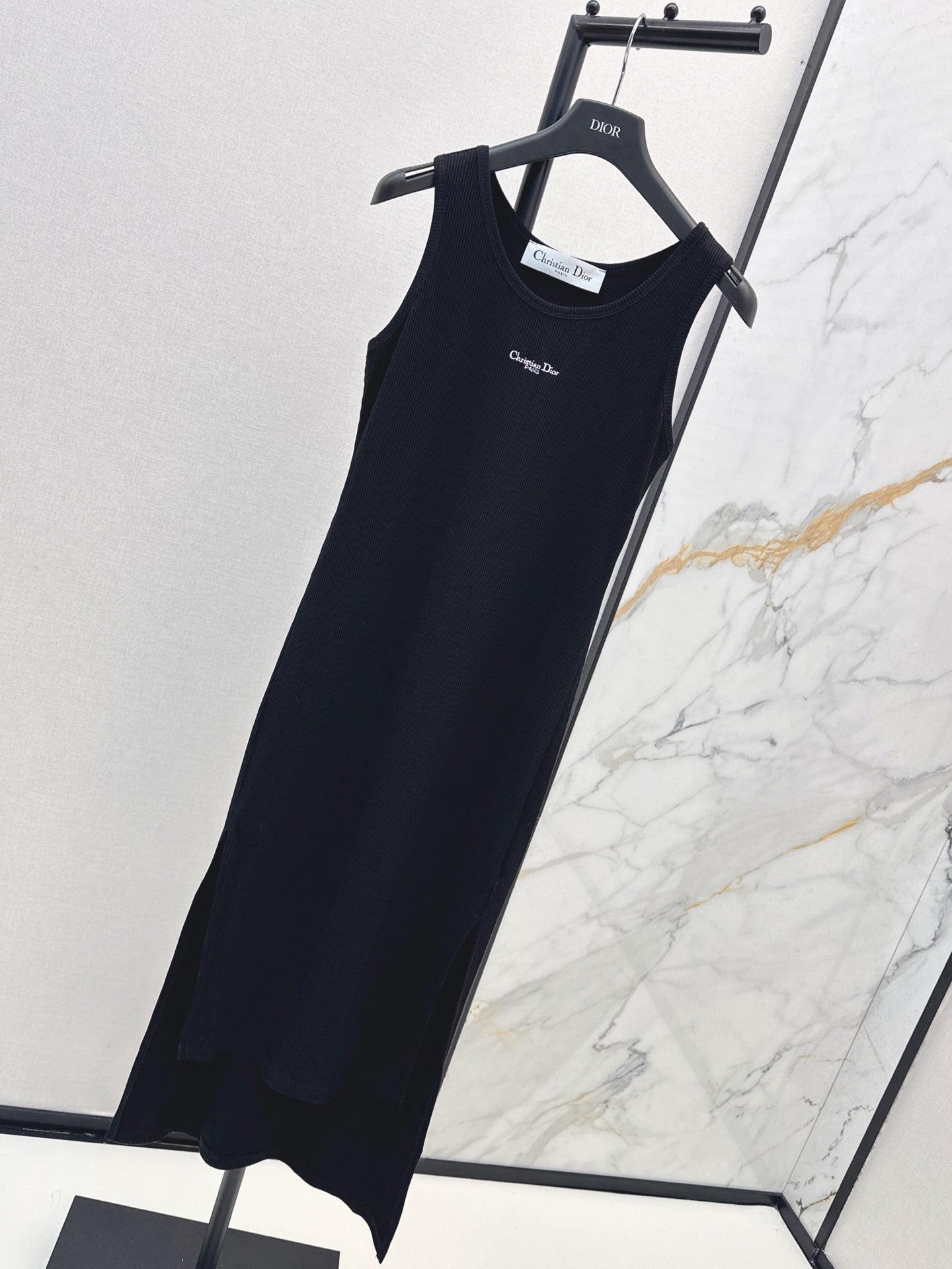 Dio 25ss knit slip dress