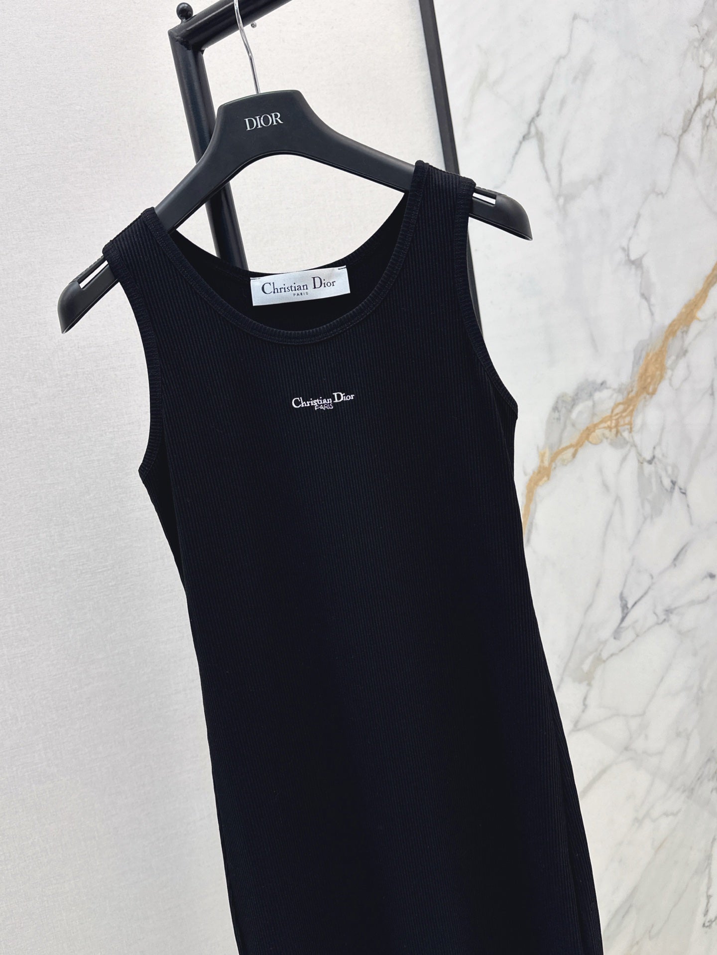 Dio 25ss knit slip dress