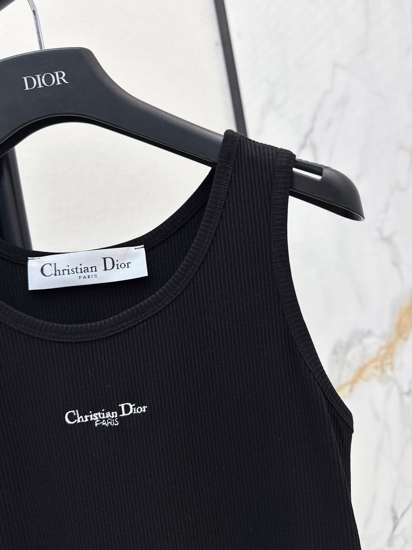 Dio 25ss knit slip dress