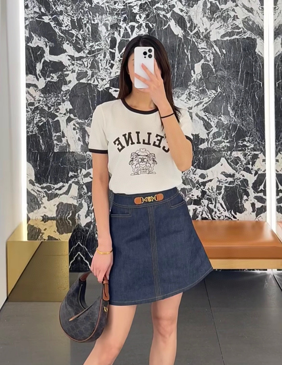 Celin 25ss print t-shirt