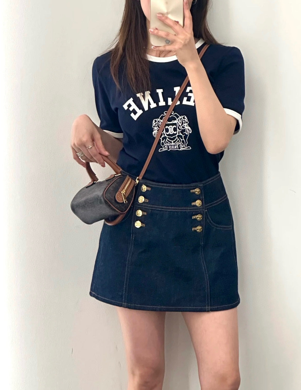 Celin 25ss print t-shirt