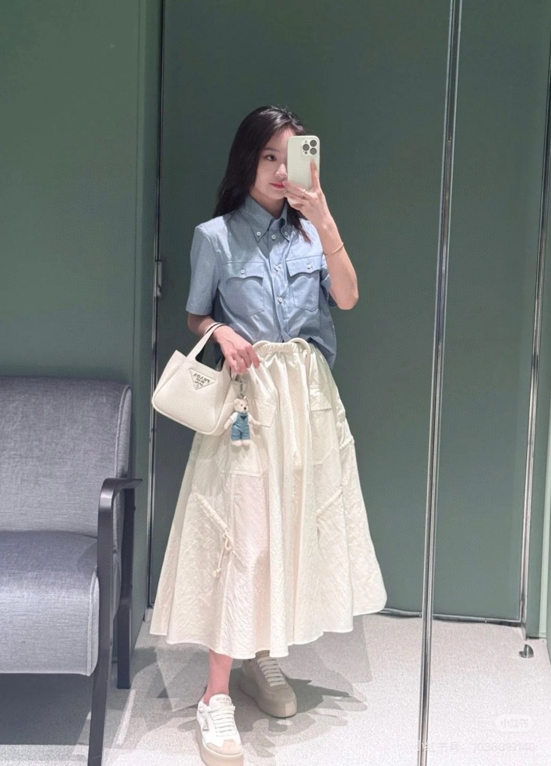 P 25ss cargo shirt