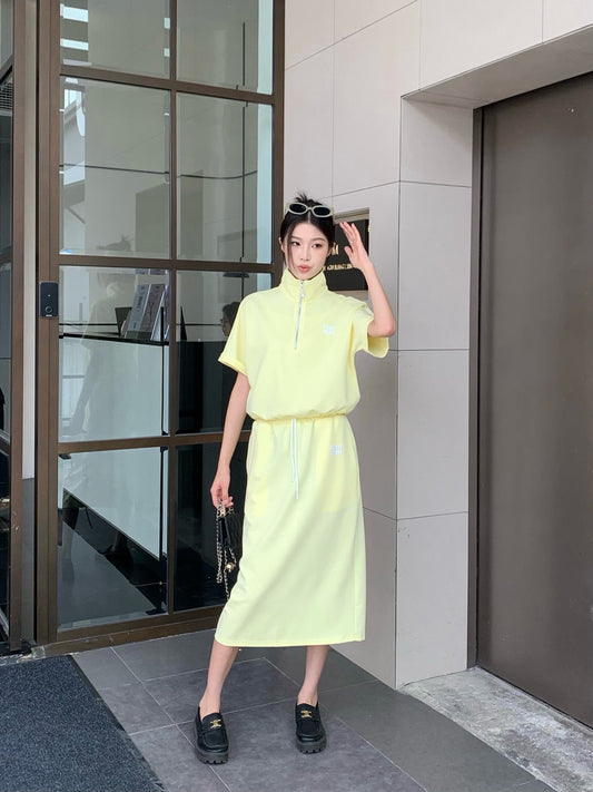 Mi 25ss skirt set