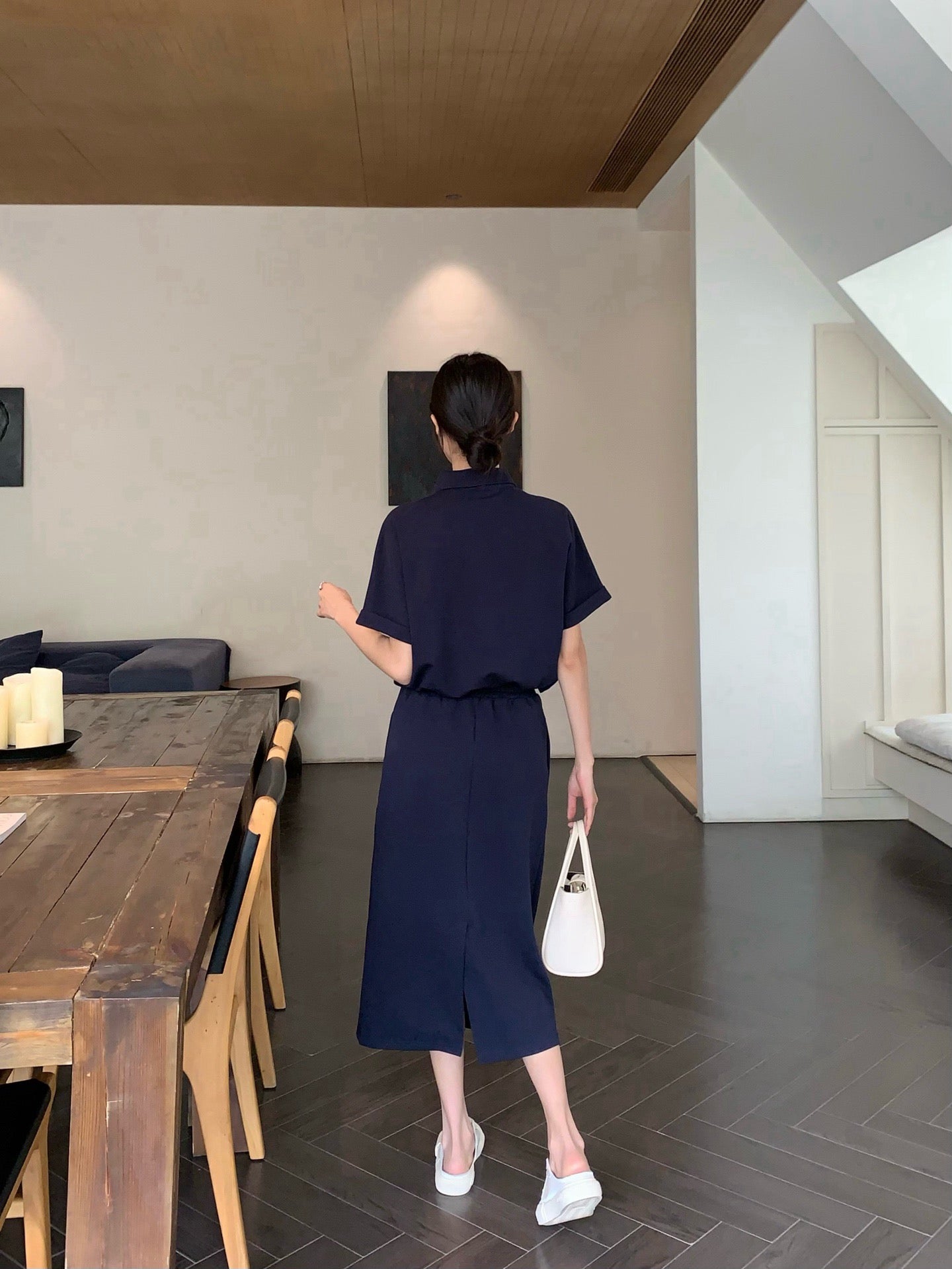 Miu 25ss skirt set