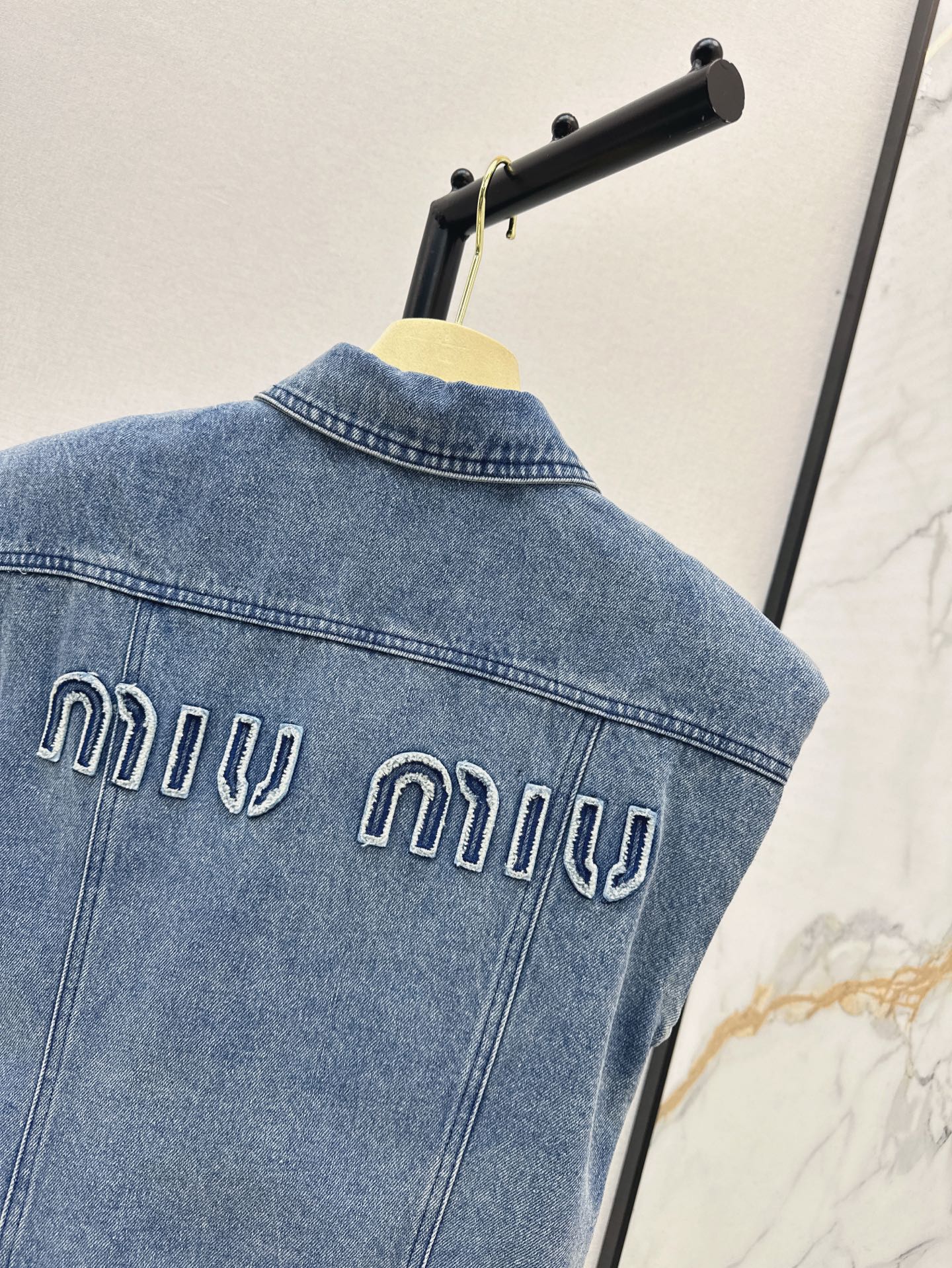 Miu 25ss denim vest