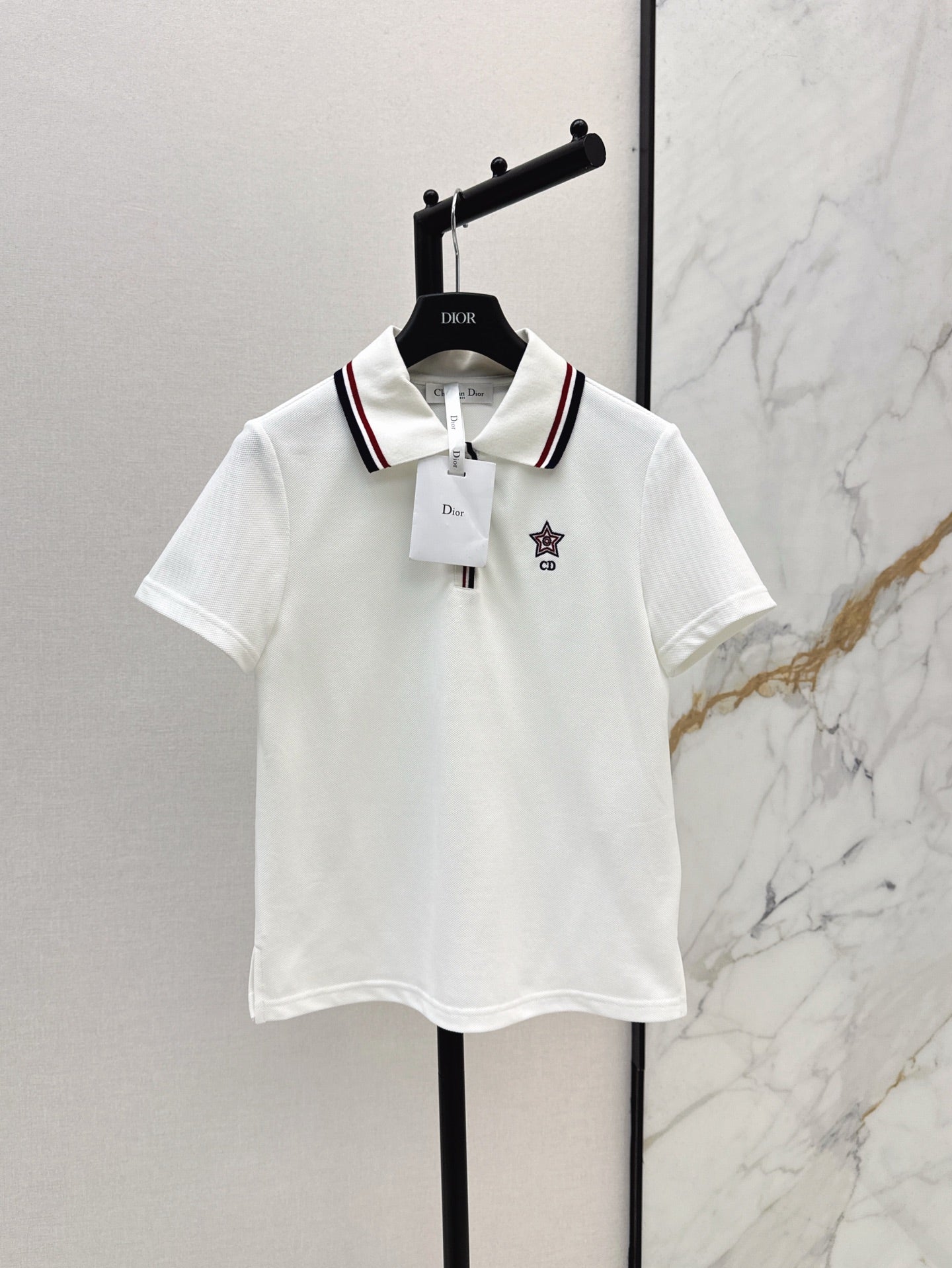 Dio 25ss tennis polo shirt