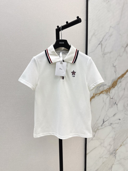 D 25ss tennis polo shirt