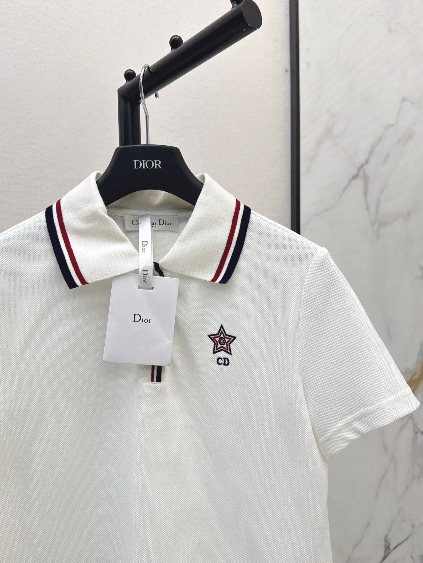 Dio 25ss tennis polo shirt