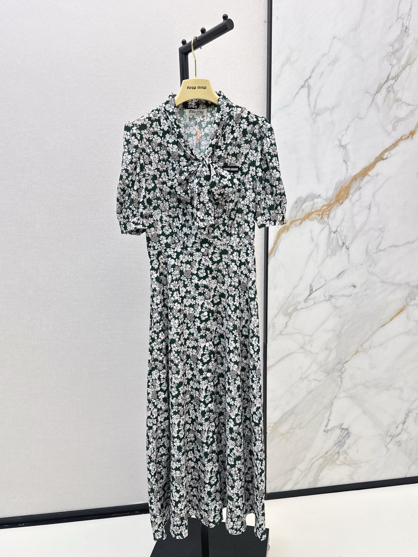 Miu 25ss floral dress