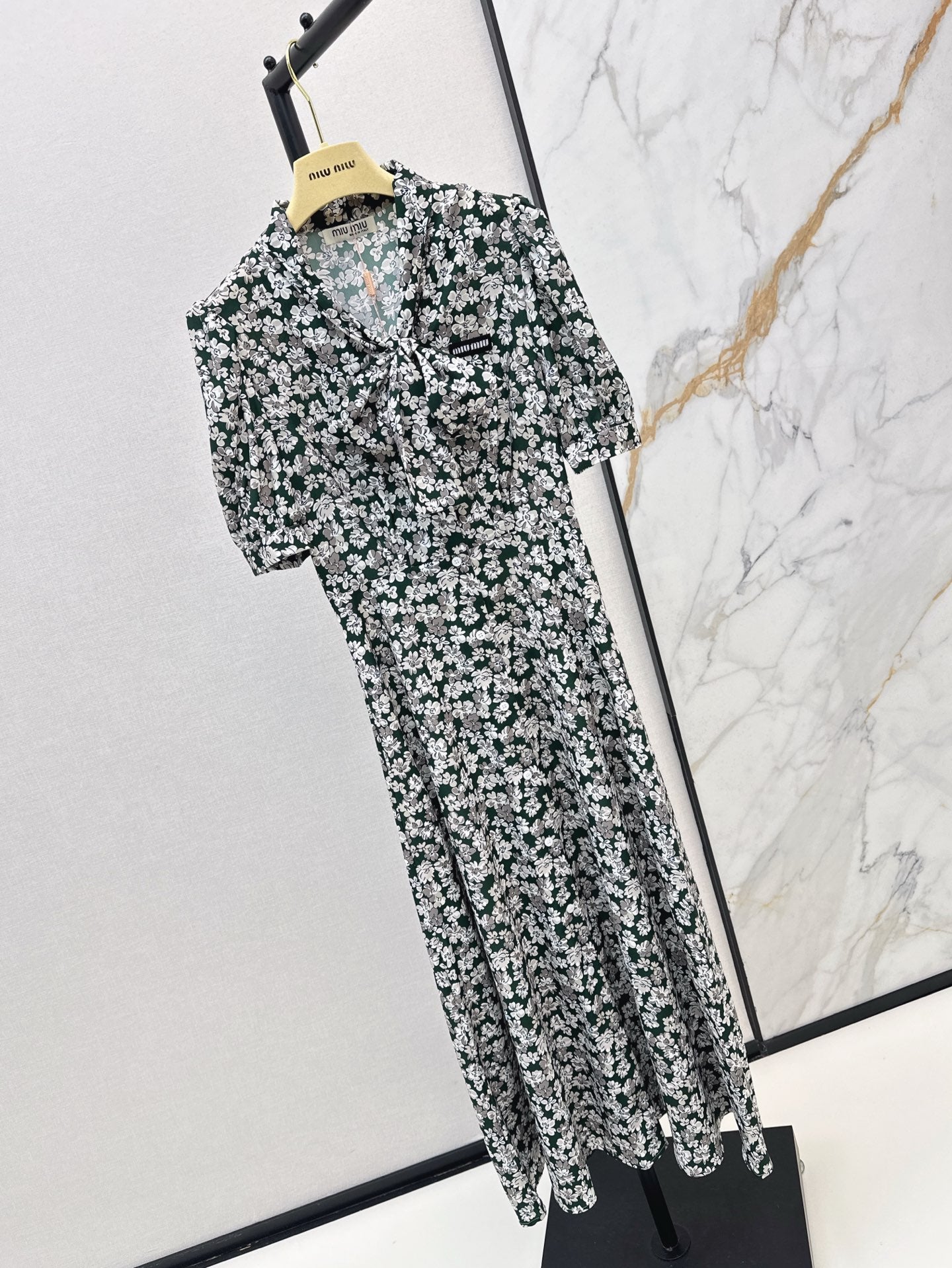 Miu 25ss floral dress