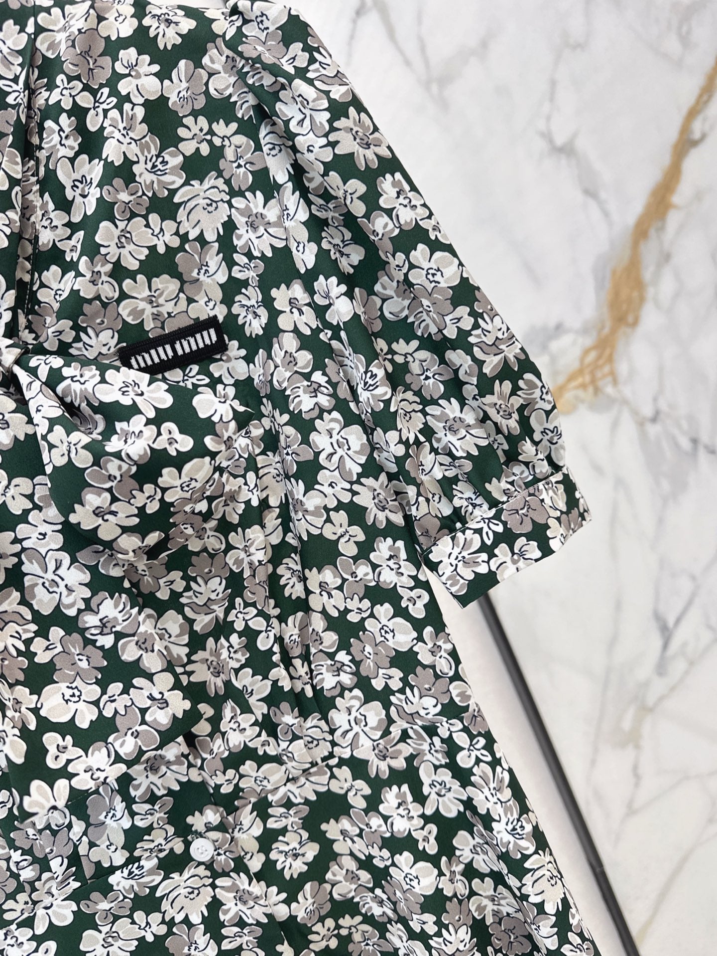 Miu 25ss floral dress
