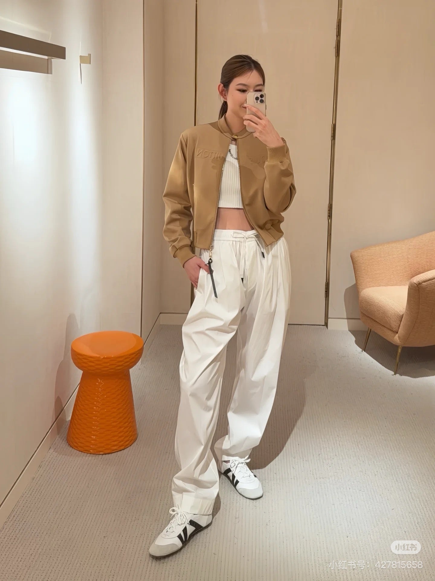Louis 25ss embossed jacket