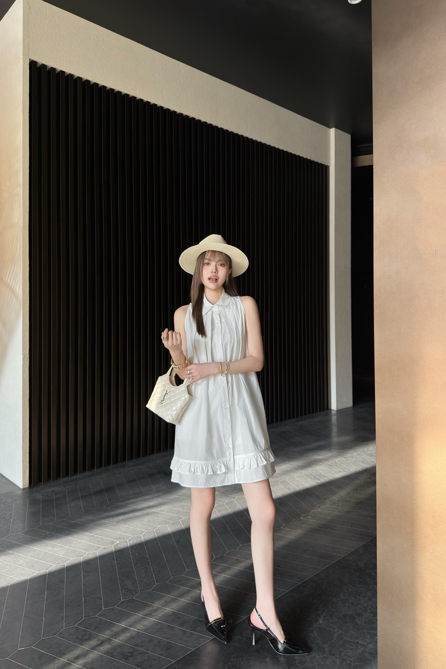 Saint lau 25ss sleeveless dress