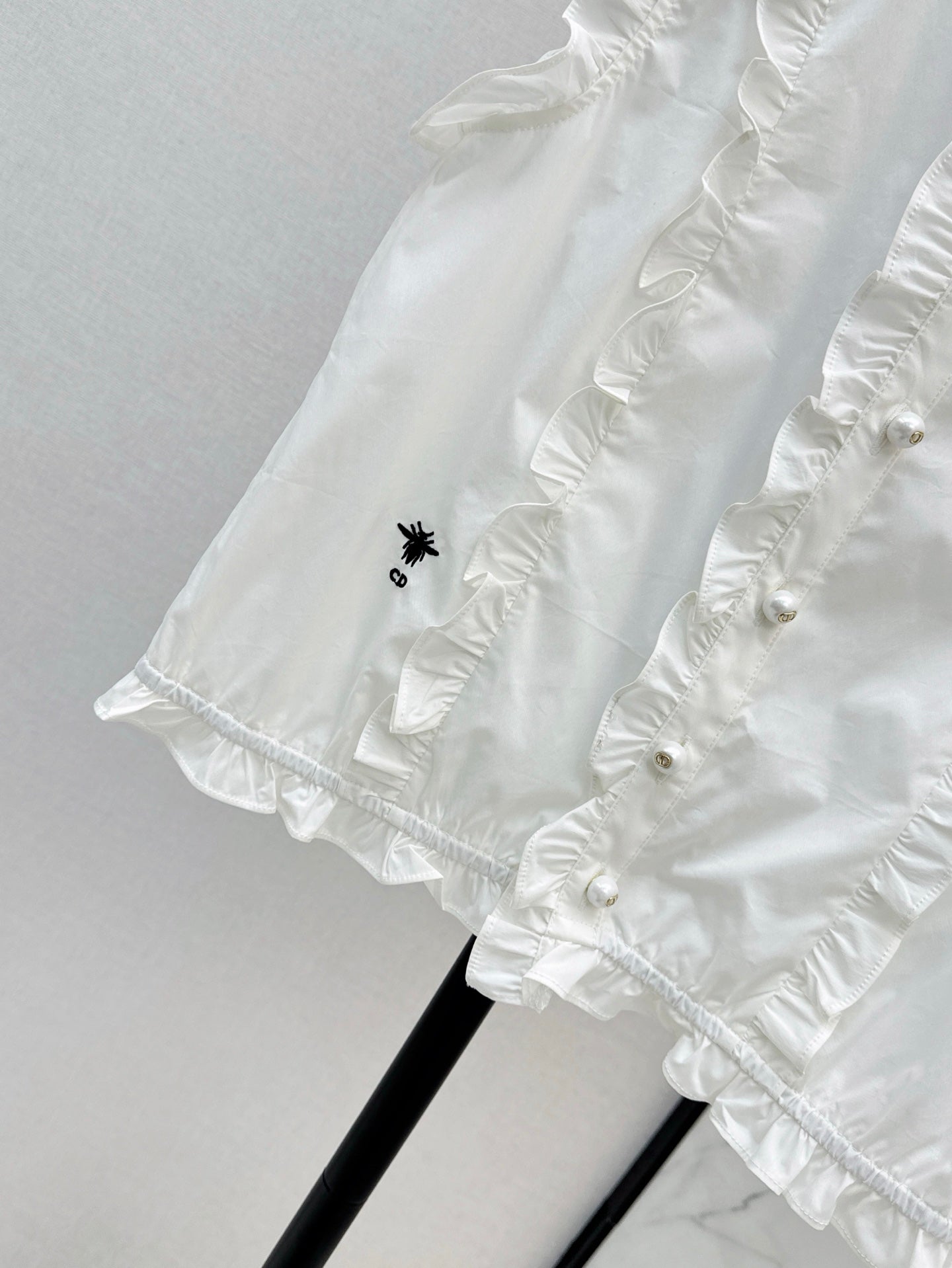 D 25ss ruffle vest