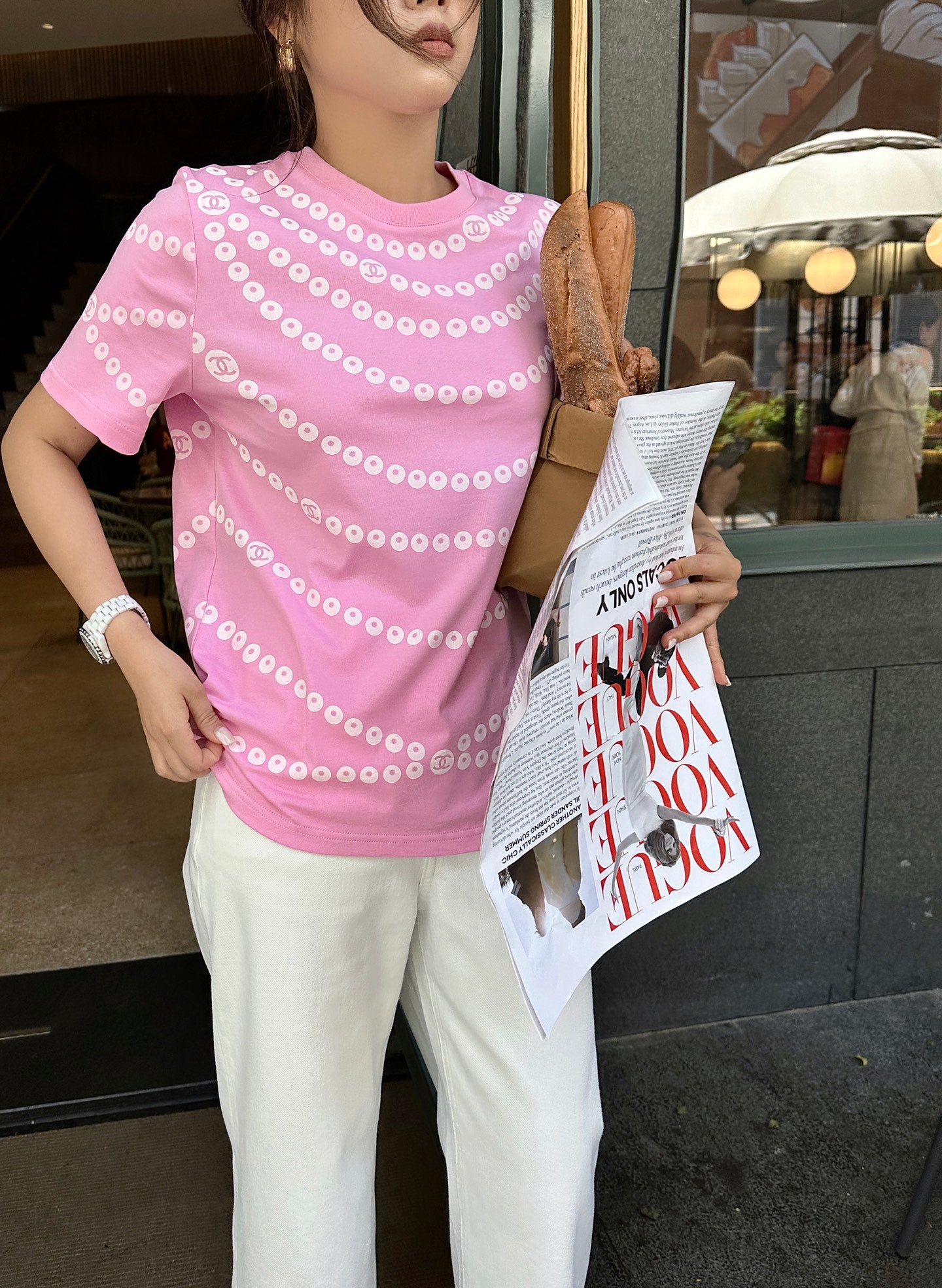 ch 25ss print t-shirt