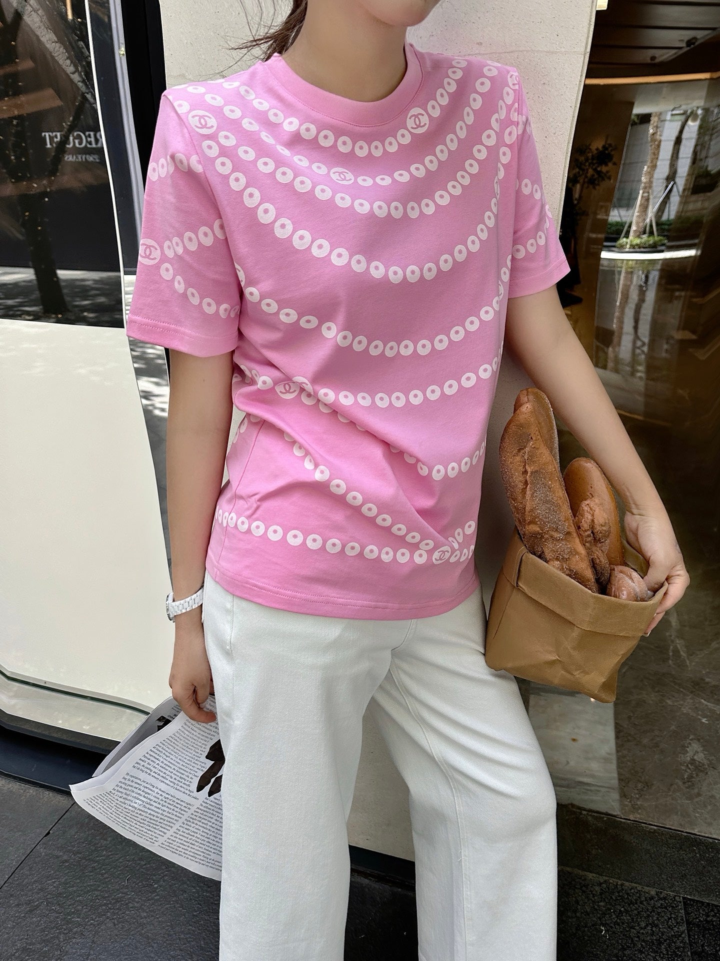 ch 25ss print t-shirt