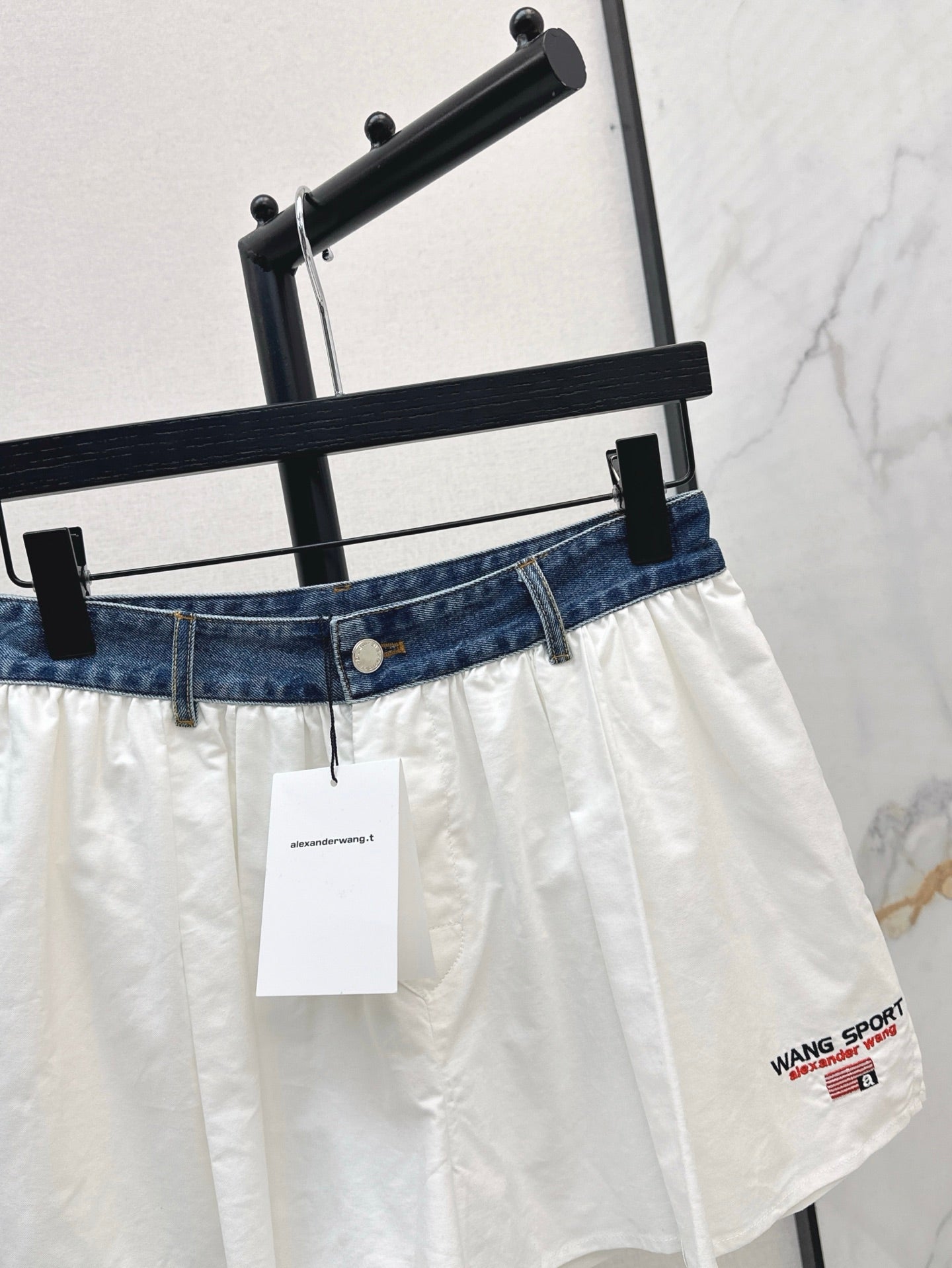 Alexand 25ss embroidered skirt