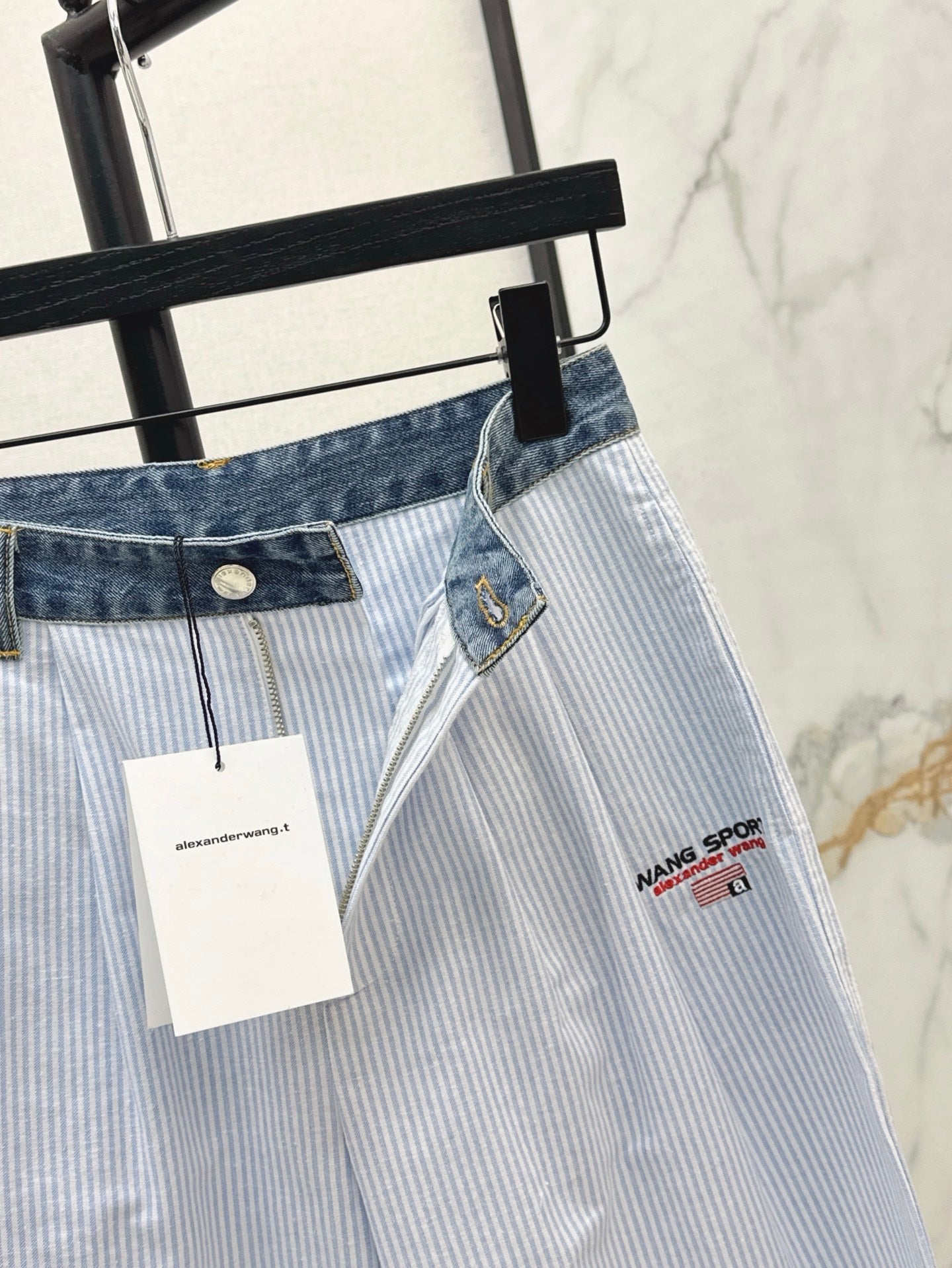Alexand 25ss embroidered pants