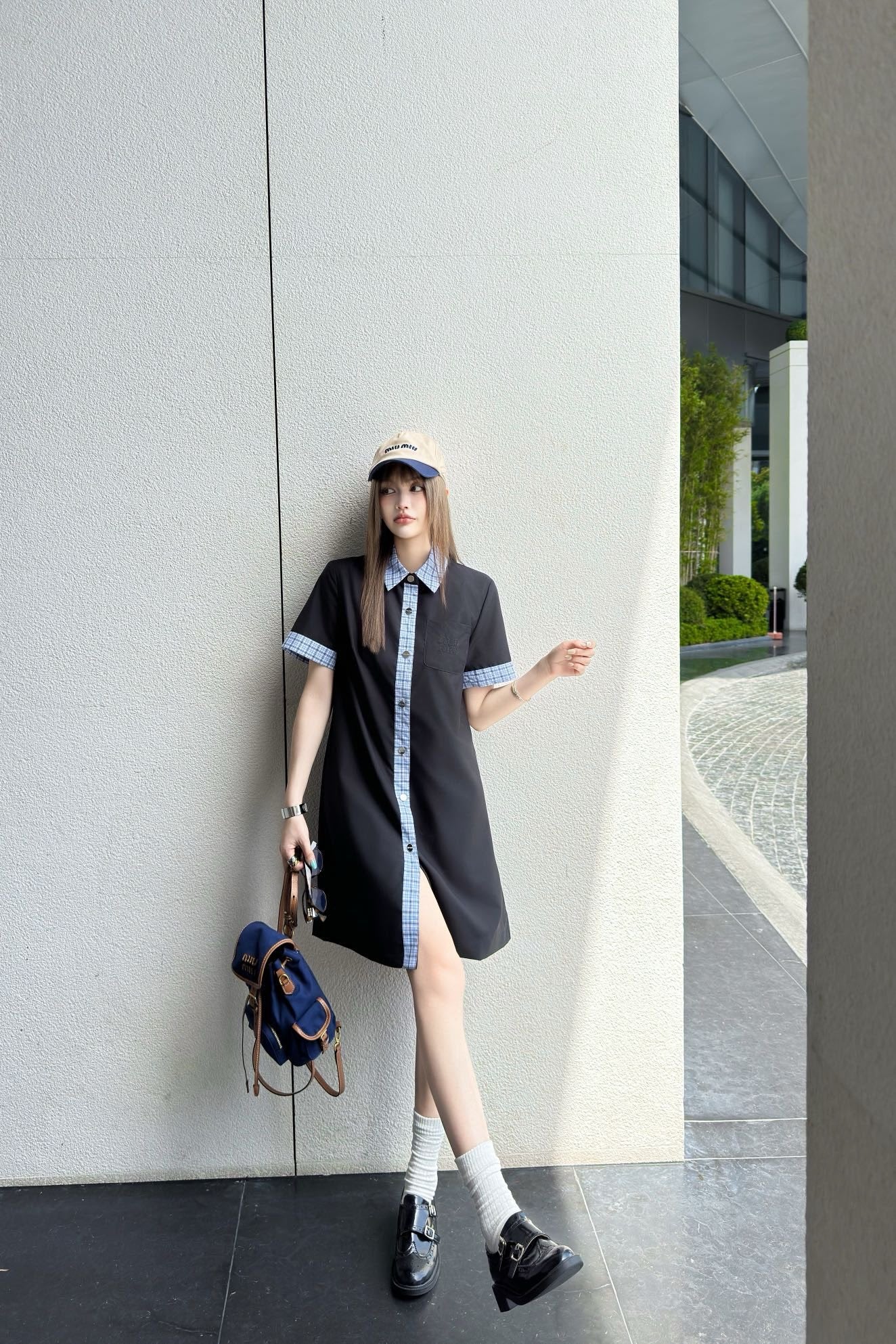 Mi 25ss shirt dress