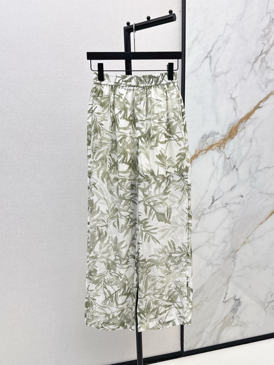 bru 25SS silk pants