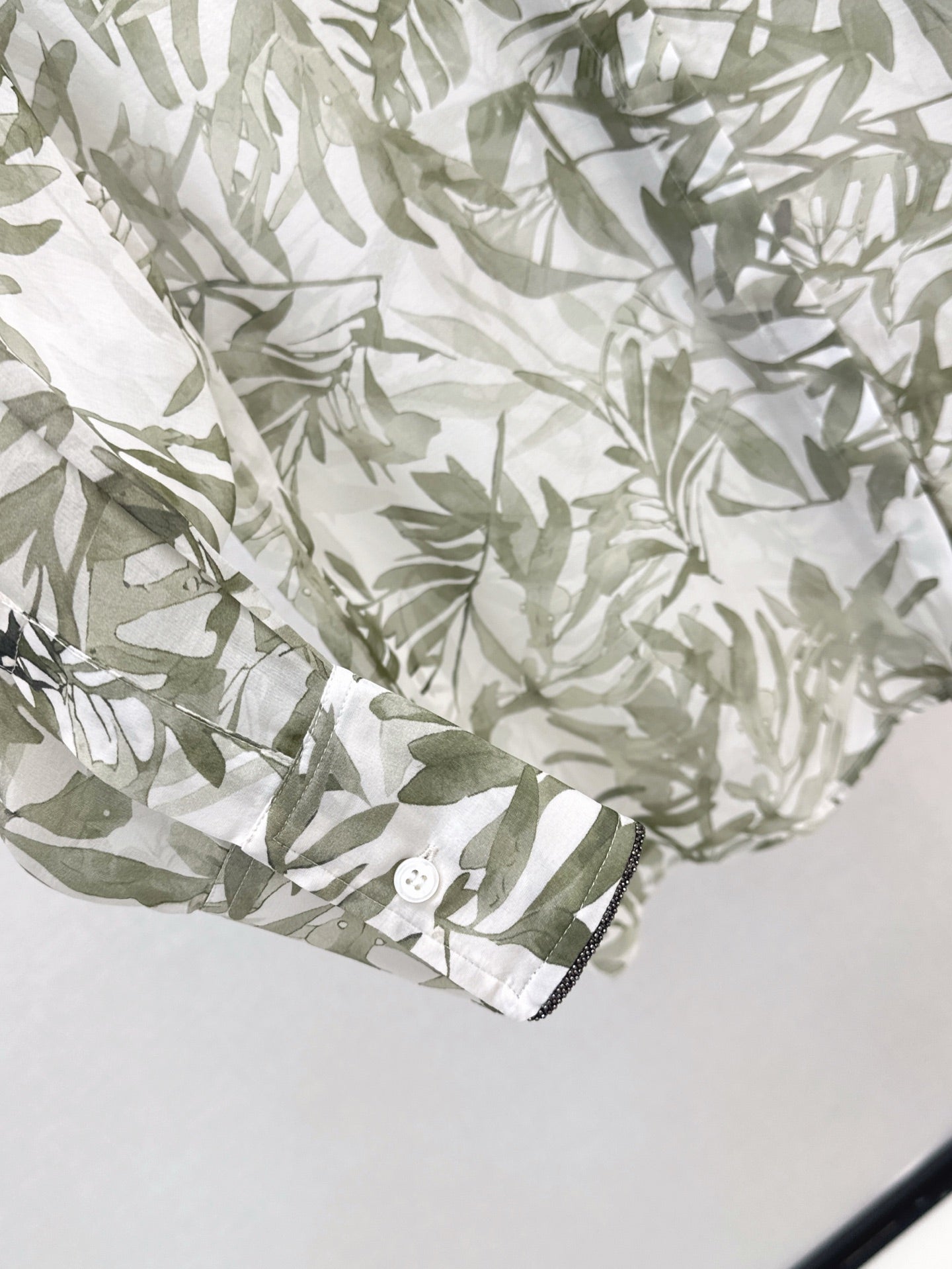 bru 25SS silk shirt