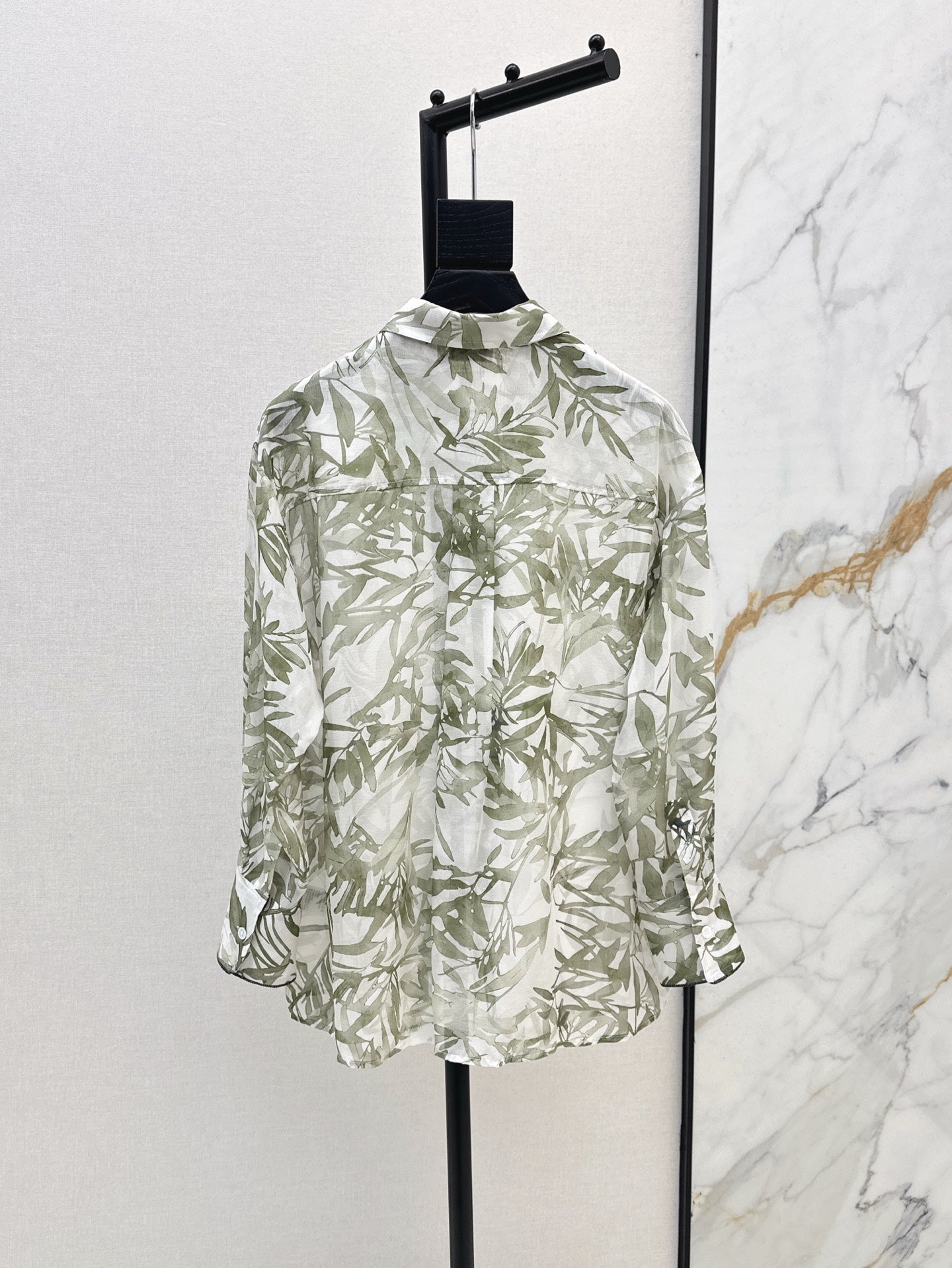 bru 25SS silk shirt