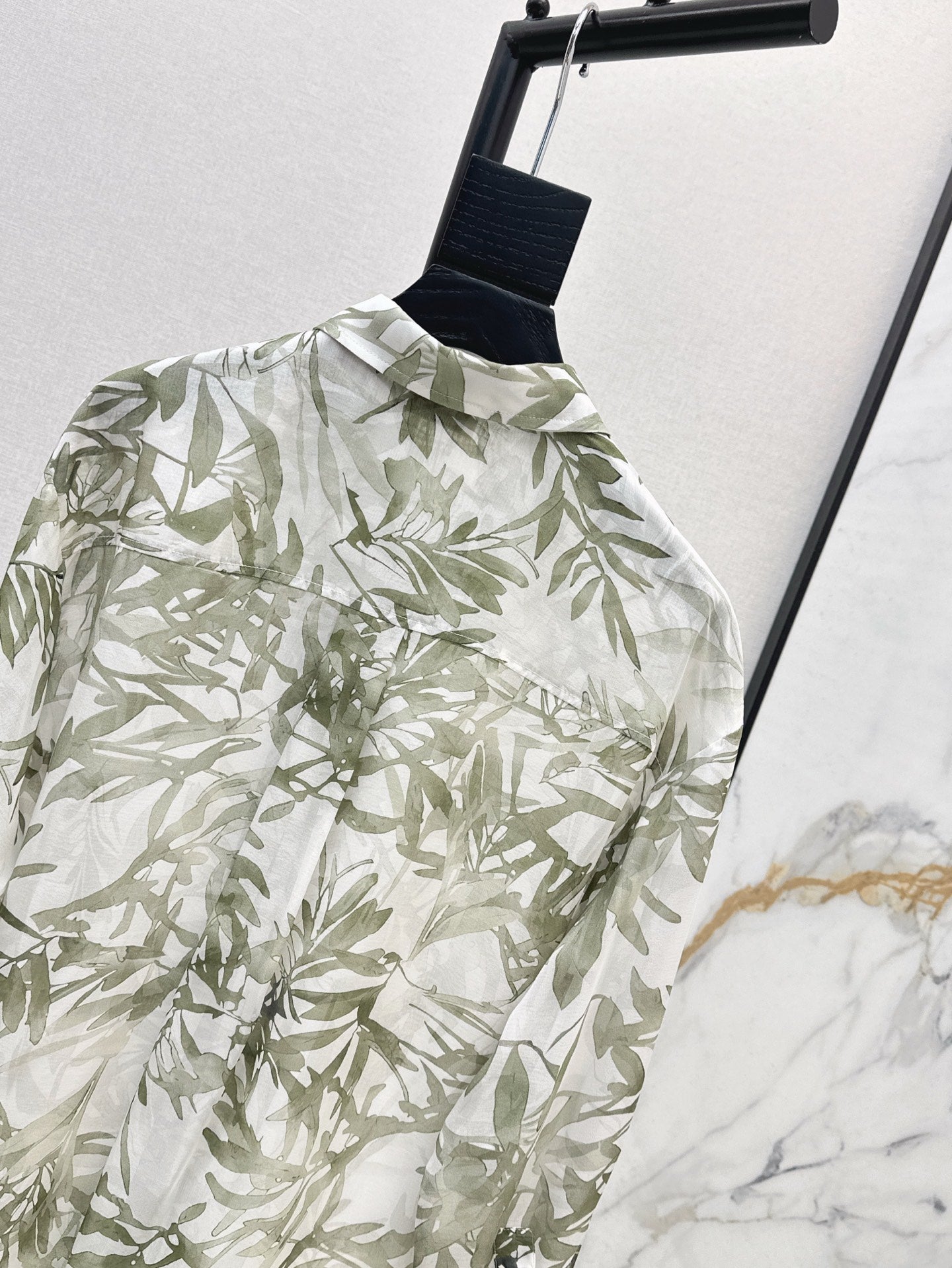 bru 25SS silk shirt