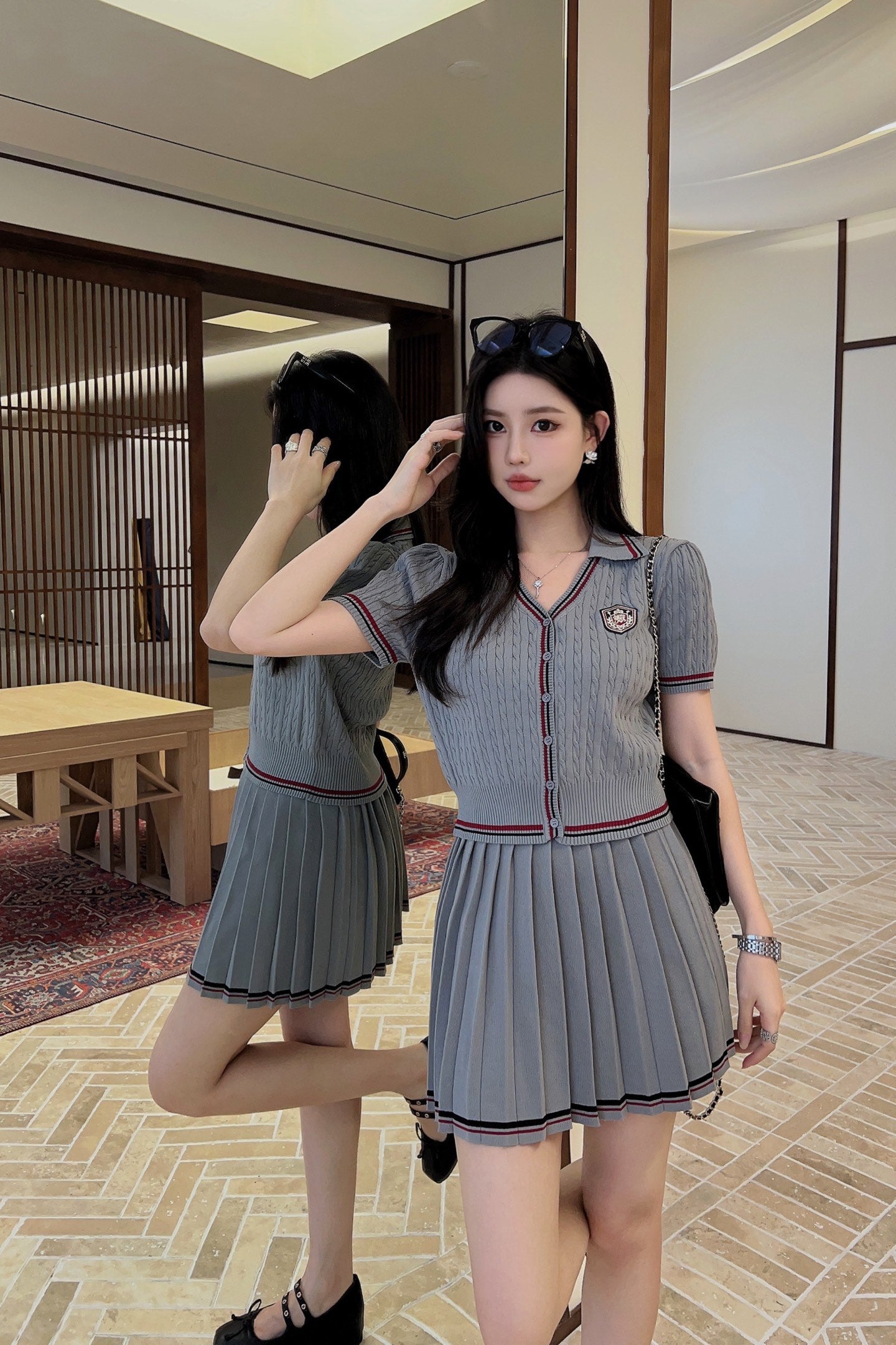 Th 25ss knit set