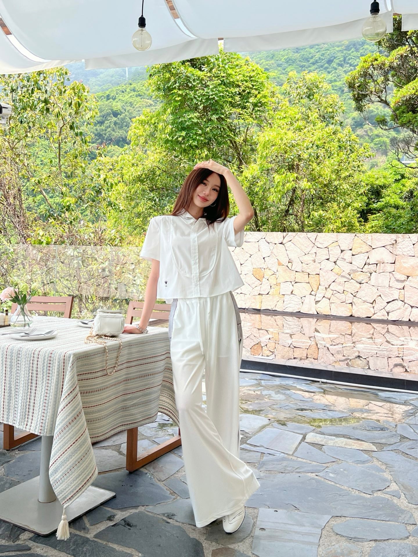 D 25SS mesh pants