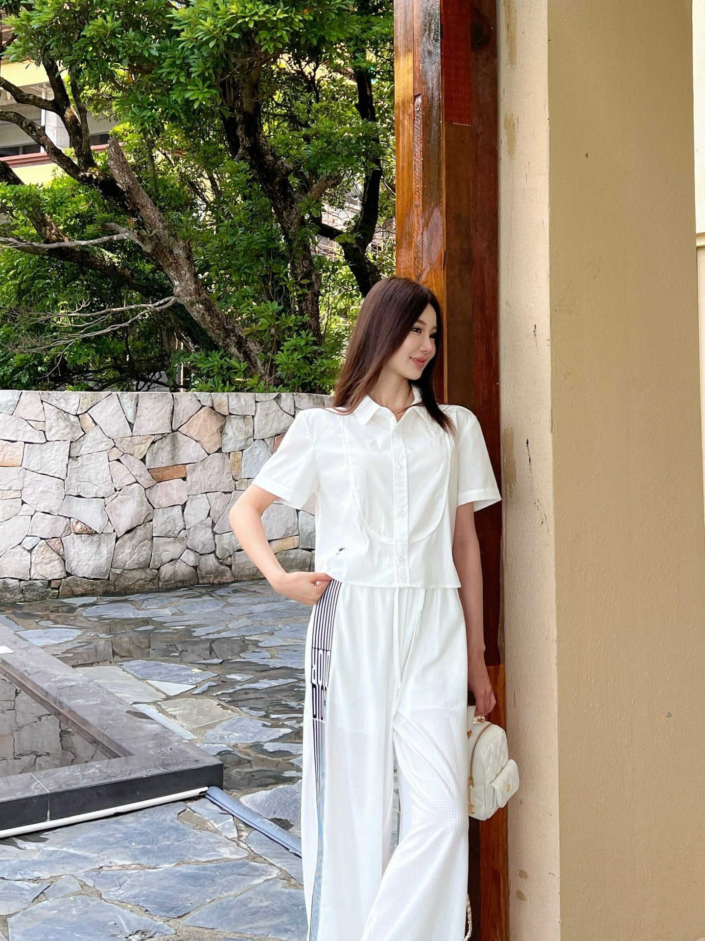 D 25SS mesh pants