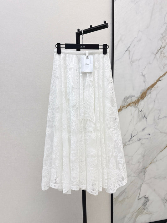 D 25ss lace skirt